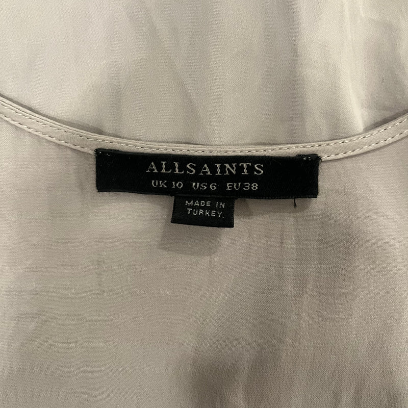 ALLSAINTS/Camisole Dress/M/Linen/BEG/