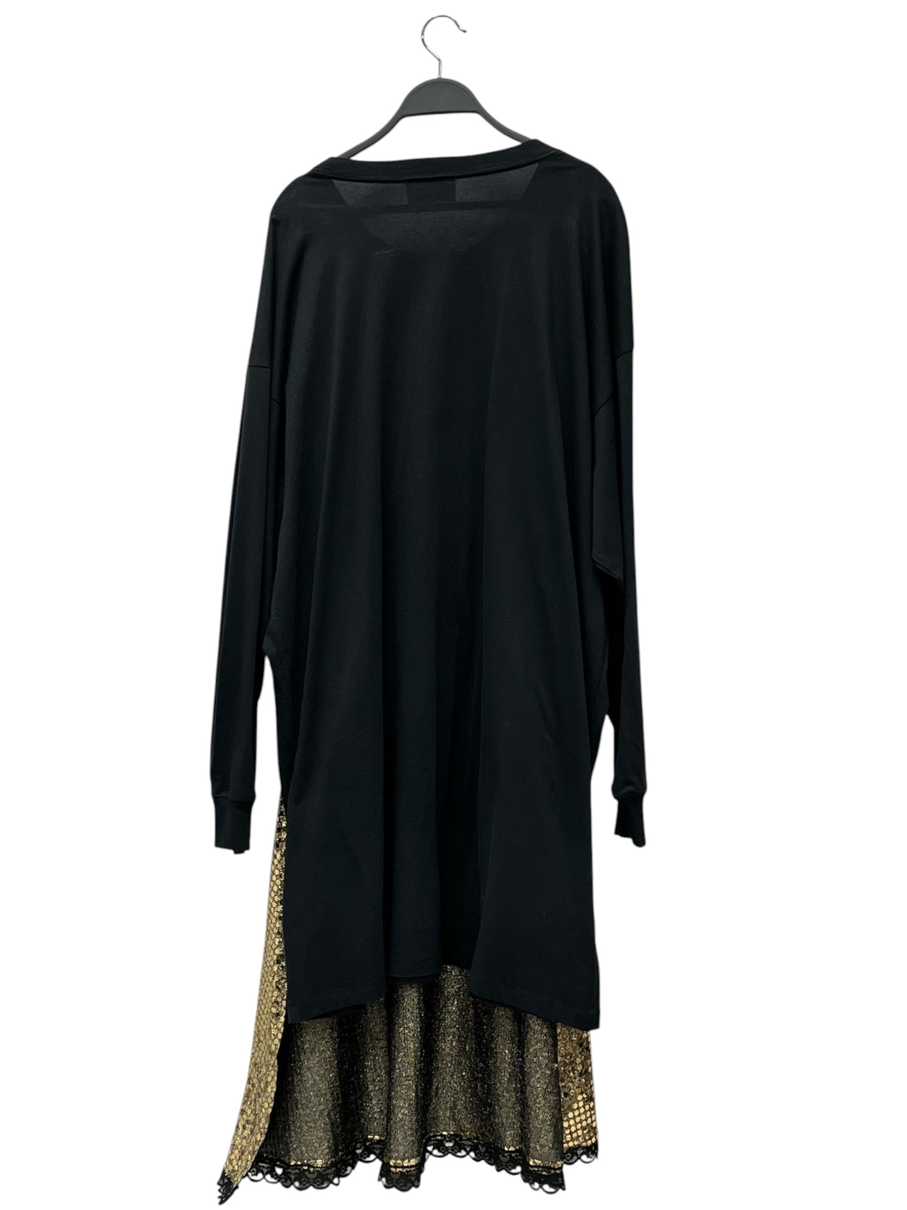 Vaquera/Dress/M/Polyester/BLK/Gold Sequin Dress view 2