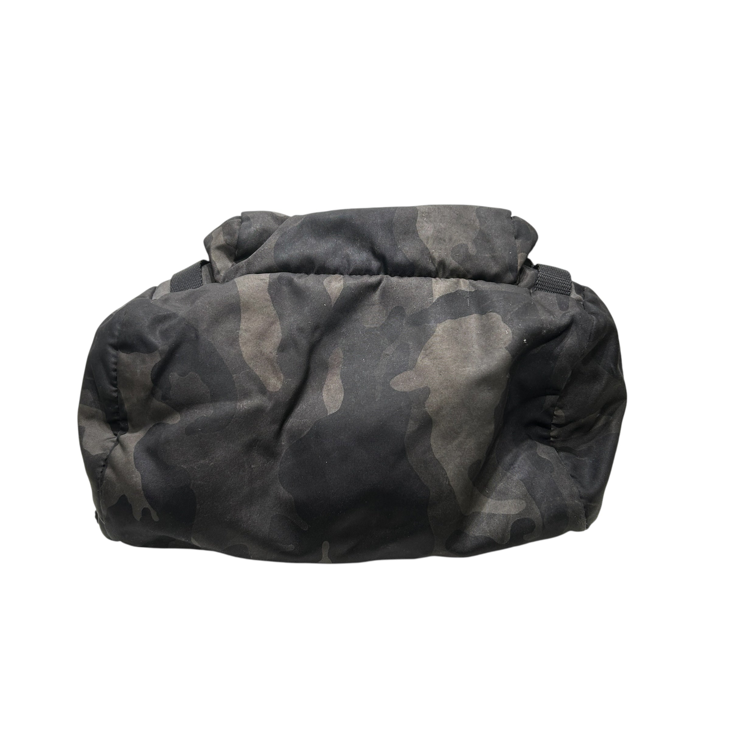 PRADA/Backpack/Camouflage/Nylon/GRN/MULTI POCKET DRAWSTNG BUCKL view 3