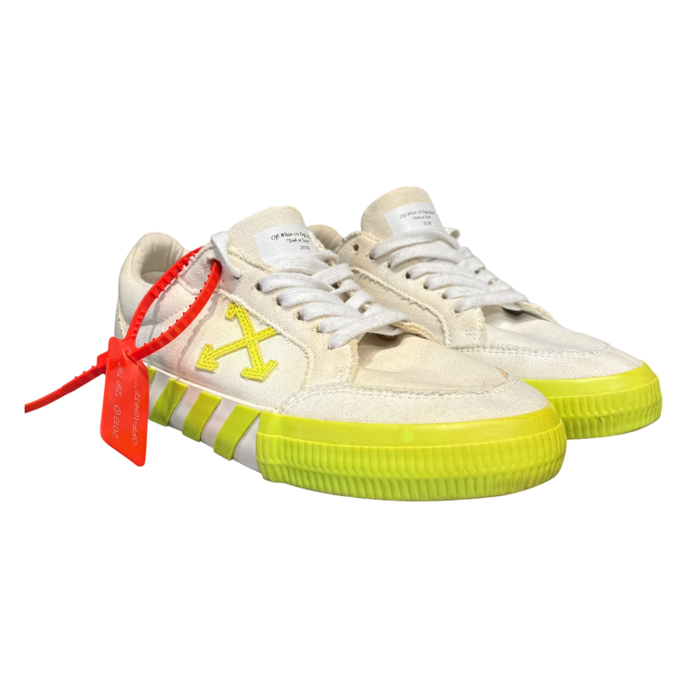 OFF-WHITE/Low-Sneakers/EU 39/CRM/Low Vulcanized view 1