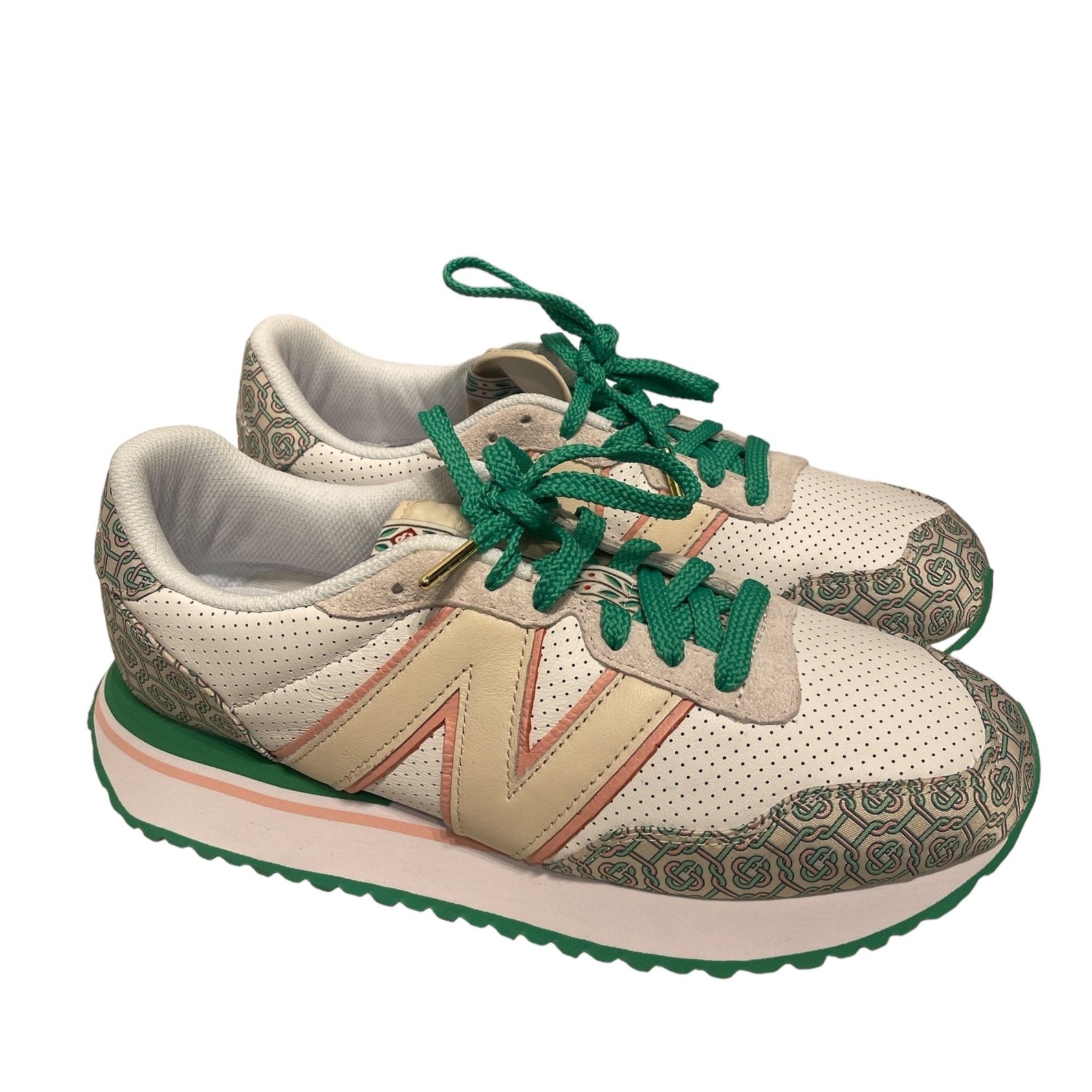 NEW BALANCE/CASABLANCA/Low-Sneakers/US 10/Floral Pattern/MLT/ view 1
