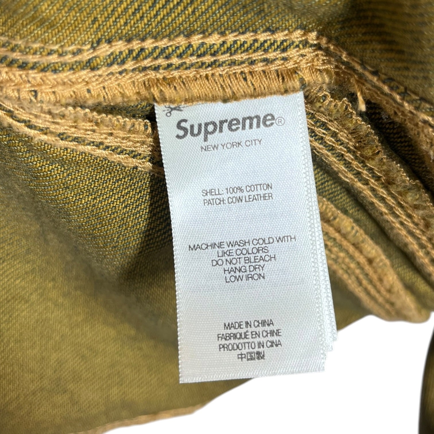 Supreme/Denim Jkt/S/Denim/IDG/S Logo Rusted Jkt view 4