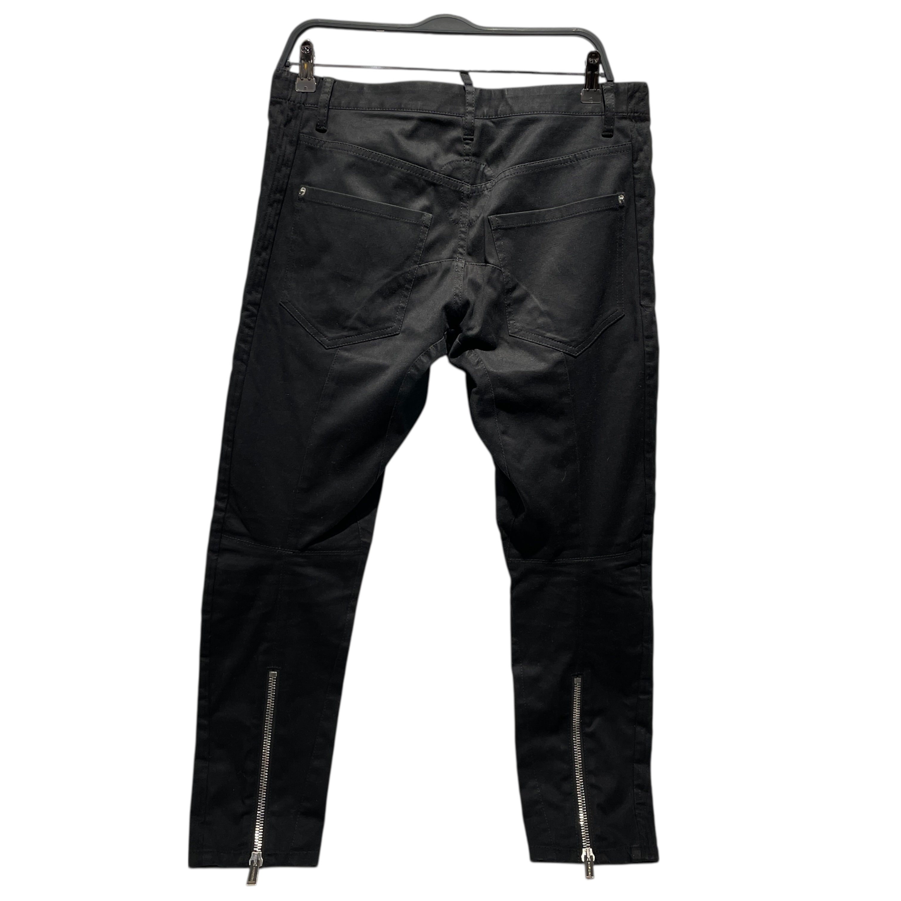 DSQUARED2/Skinny Pants/46/Cotton/BLK/ view 2