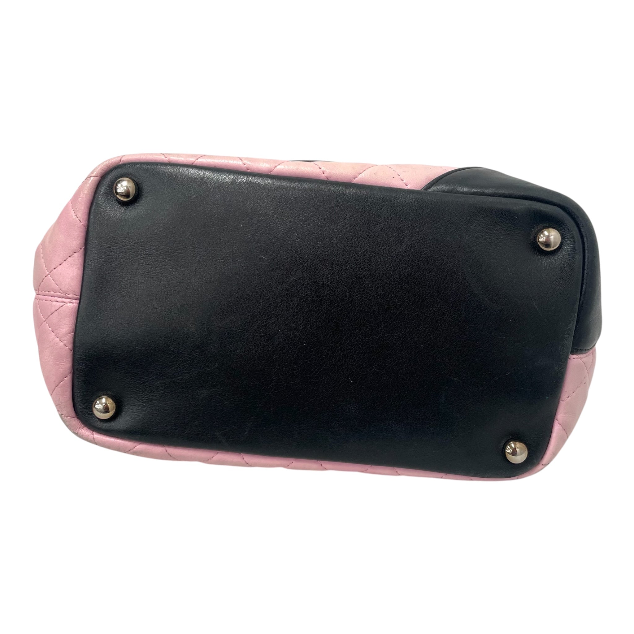 CHANEL/Tote Bag/Leather/PNK/Quilted Cigne Cambon Tote view 3