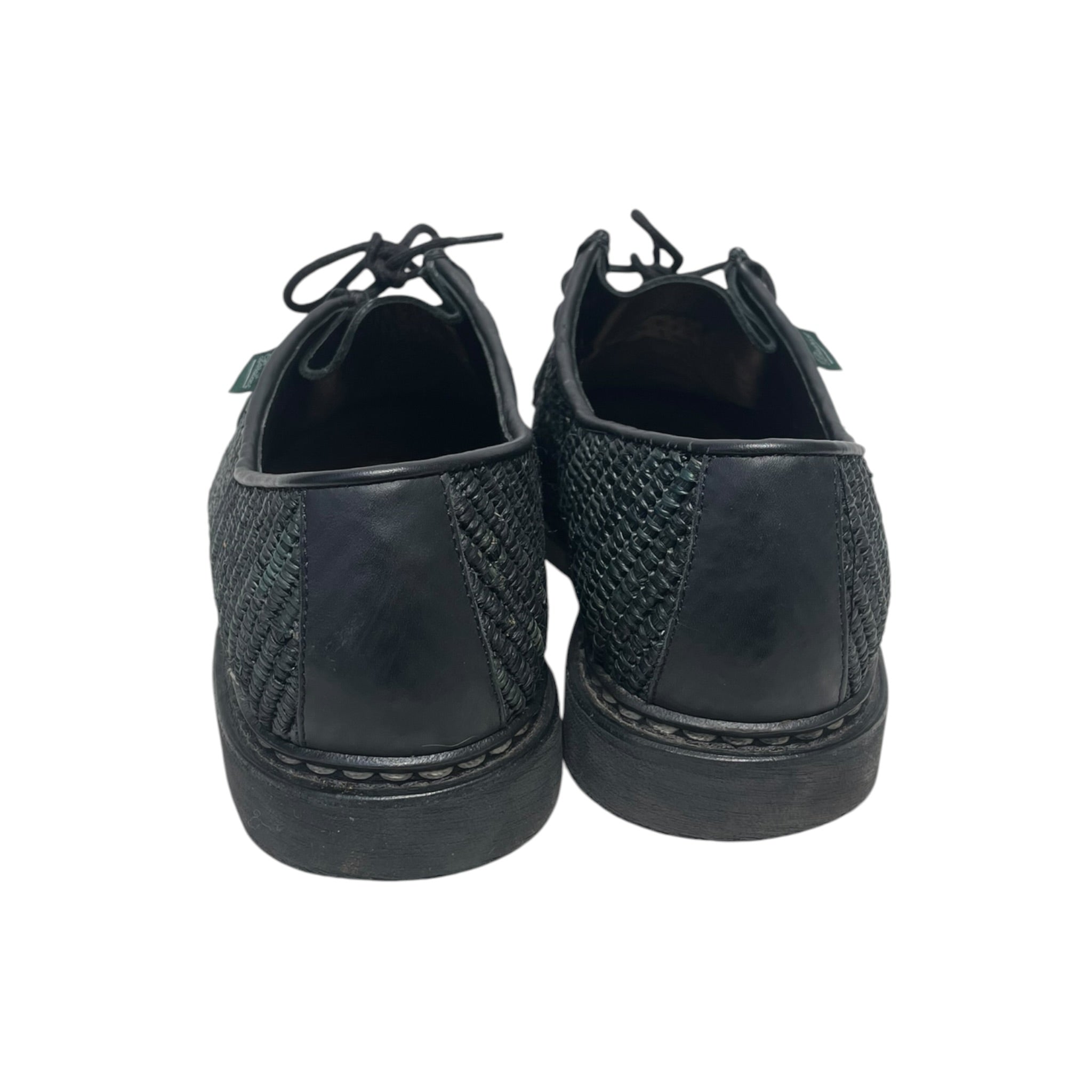 PARABOOT/Shoes/EU 43/BLK/raffia woven shoes view 2