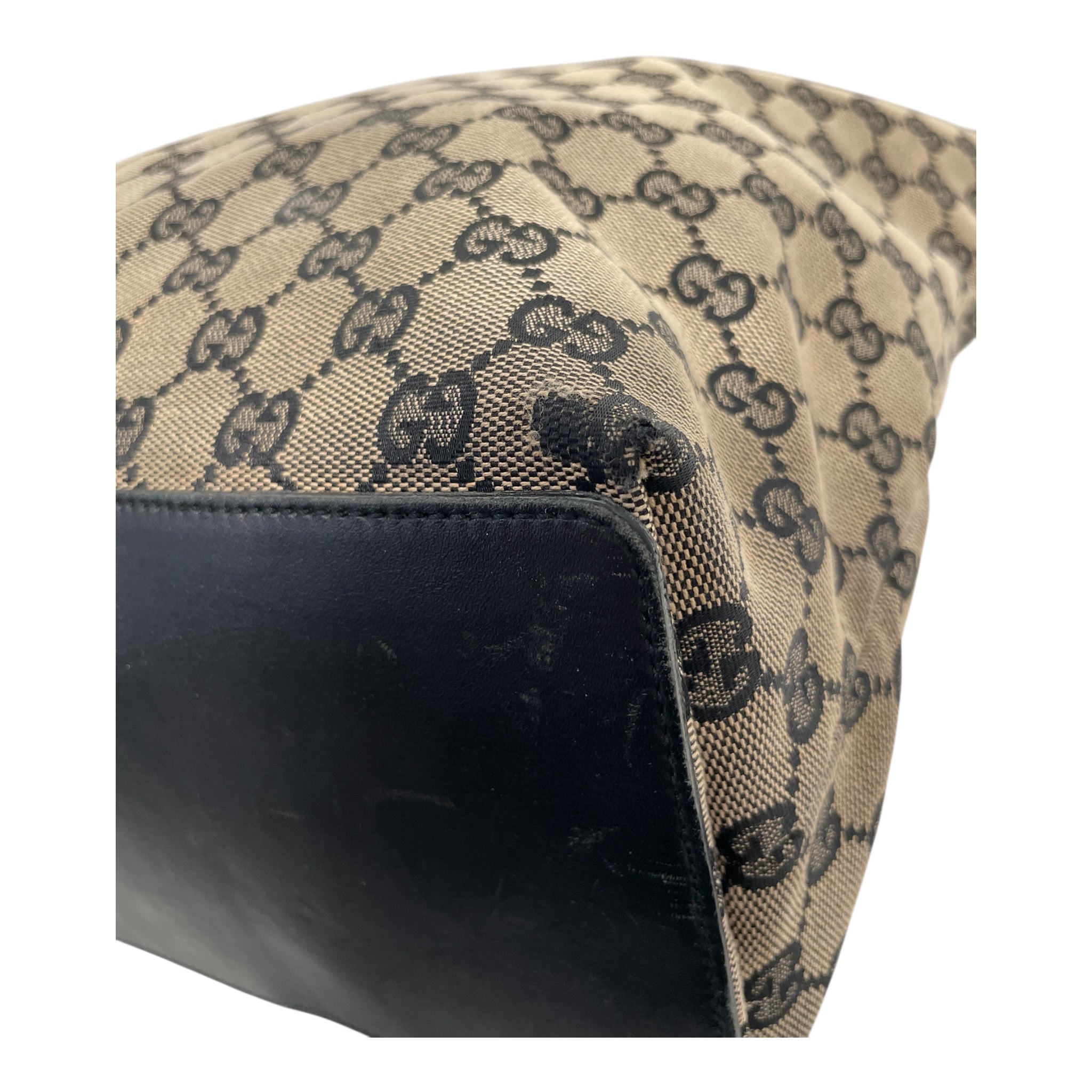 GUCCI/Tote Bag/All Over Print/Cotton/GRY/ECLIPSE TOTE view 4