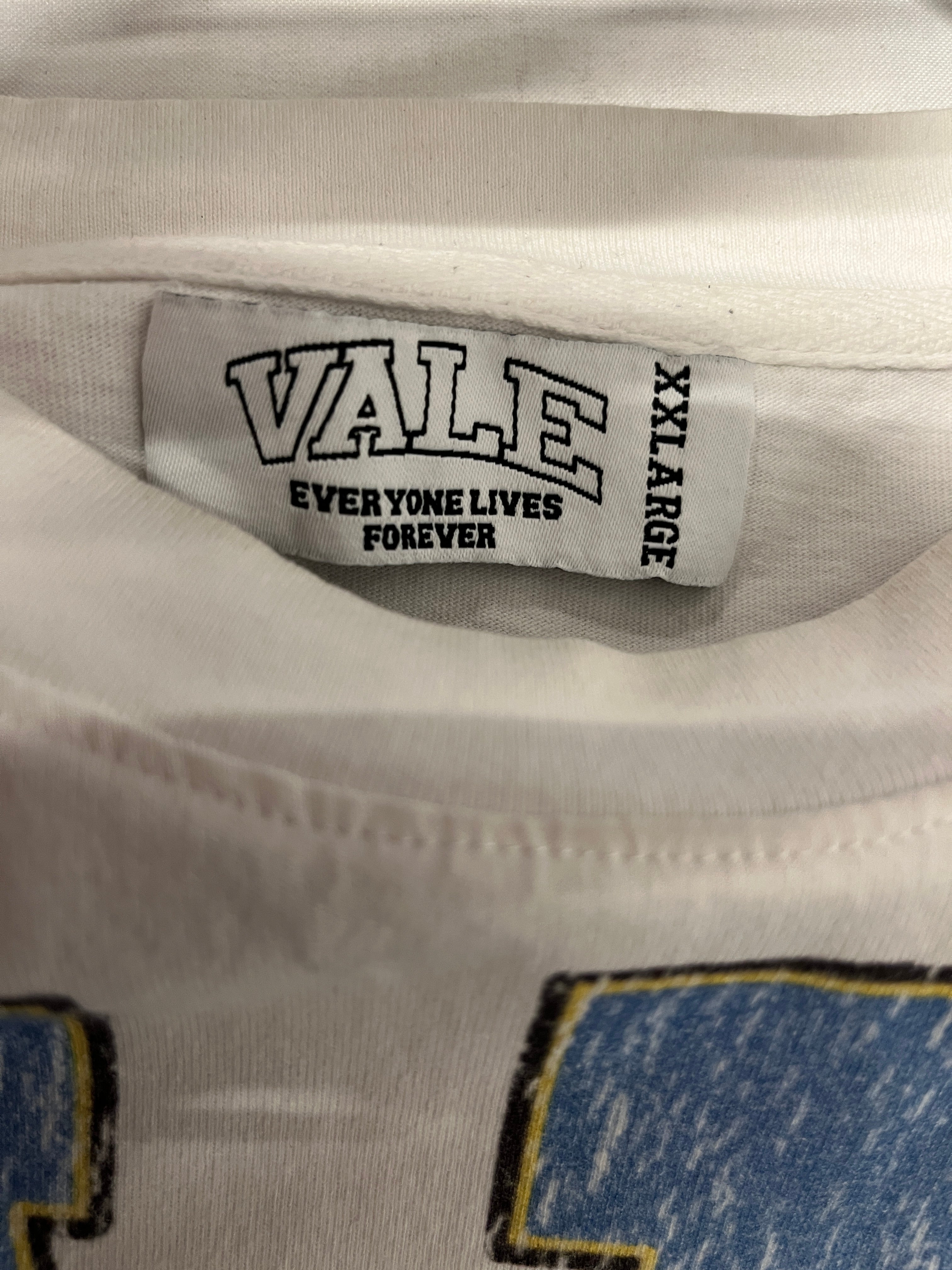 Vale/T-Shirt/XXL/Cotton/WHT/Graphic/ view 3