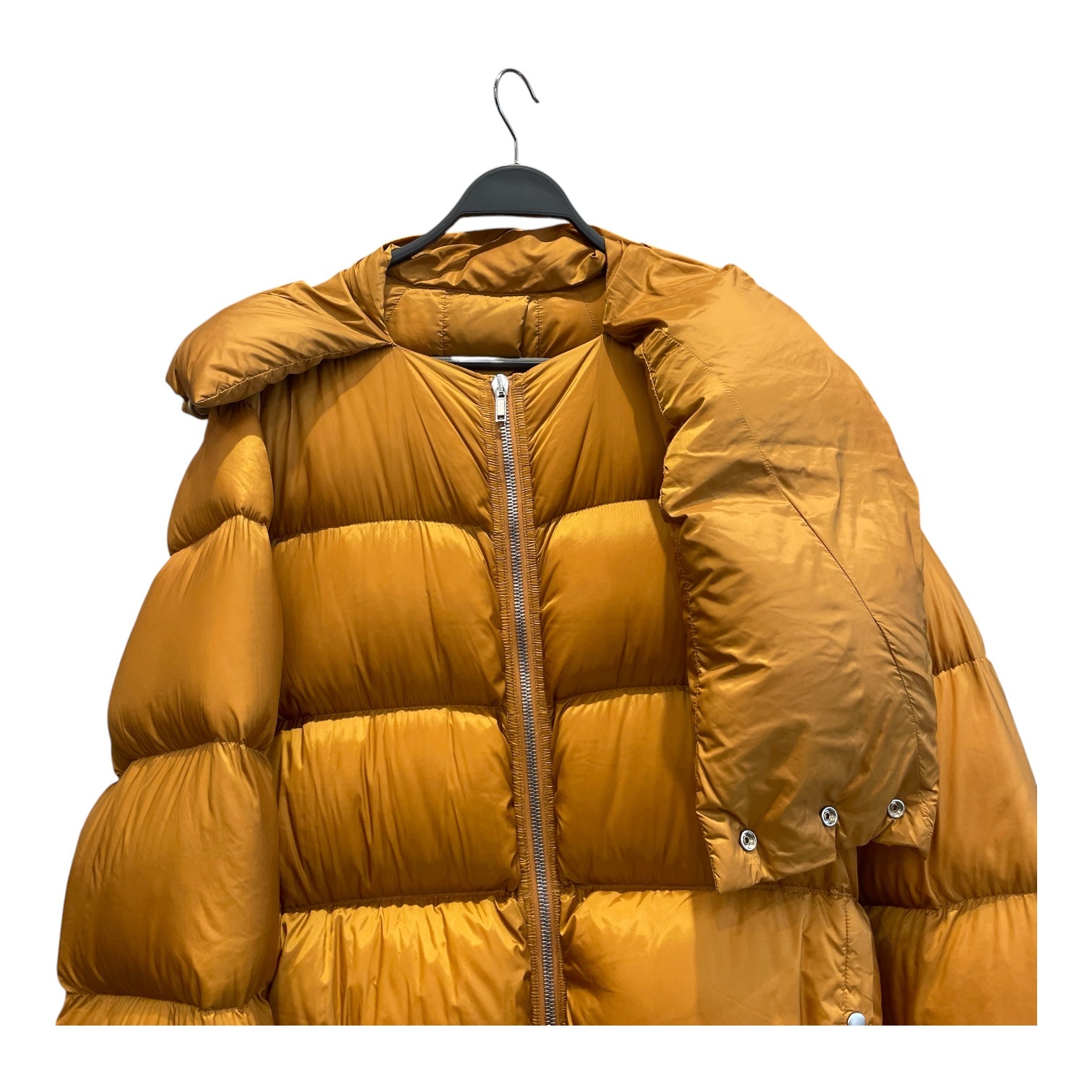 Rick Owens/Coat/S/Polyester/YEL/DUVET / HIGH NECK view 3