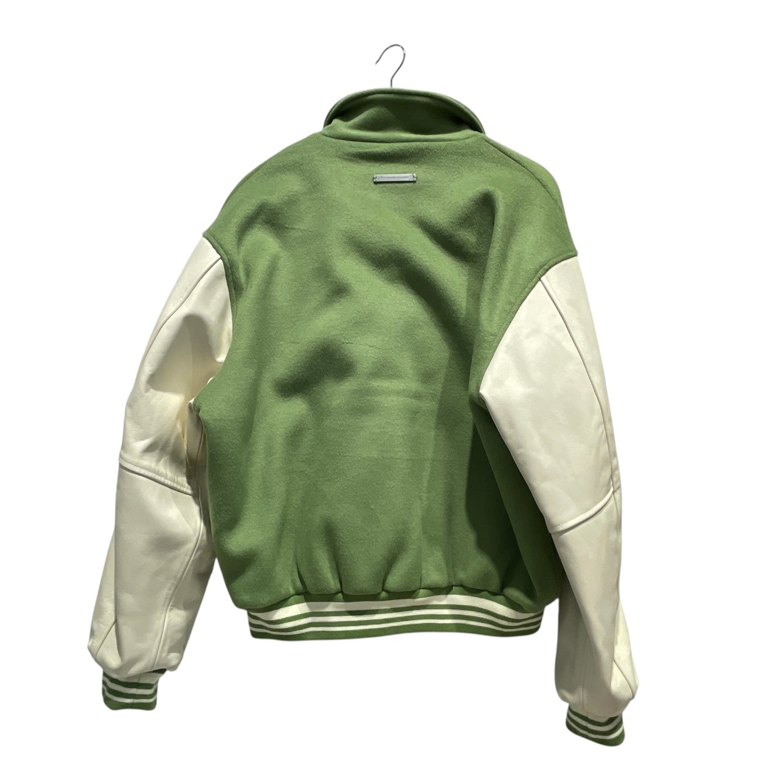 COLLEGIUM/Souvenir Jkt/S/Wool/GRN/Pillar Uniform Varsity Jacket view 2