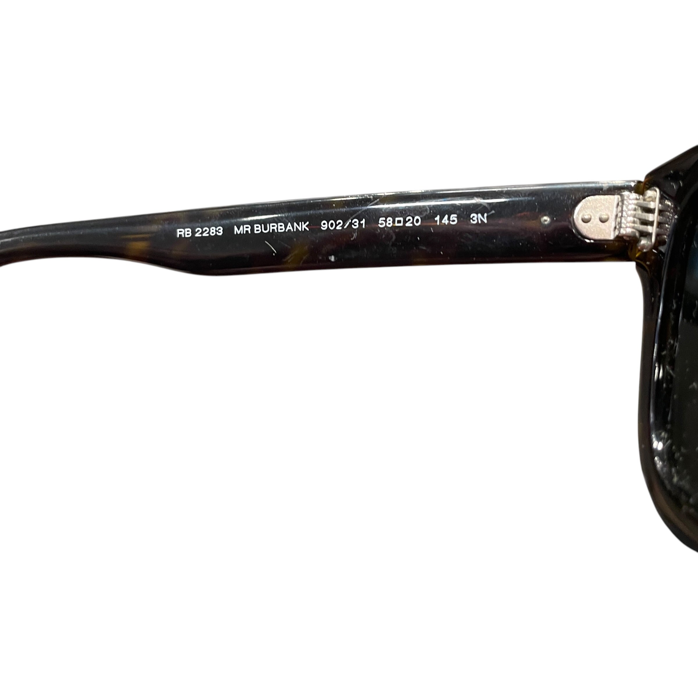 Ray-Ban/Sunglasses/Plastic/BLK/M's/MR BURBANK view 6