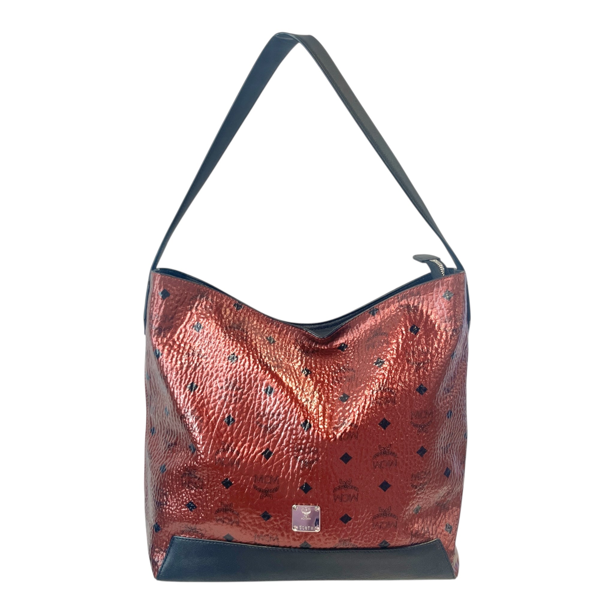 MCM/Bag/Monogram/Leather/BRD/MED SPOT VISETOS HOBO view 1