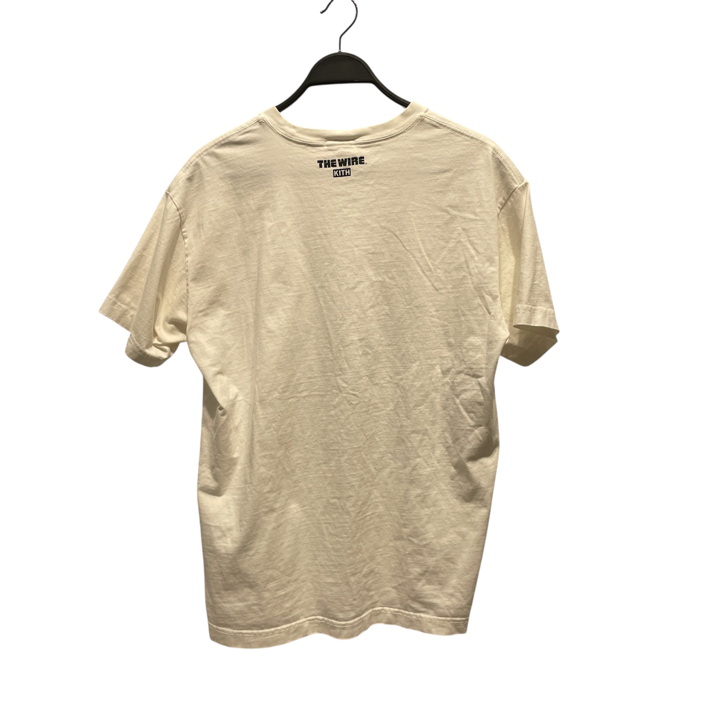 KITH/T-Shirt/M/Cotton/WHT/THE WIRE view 2