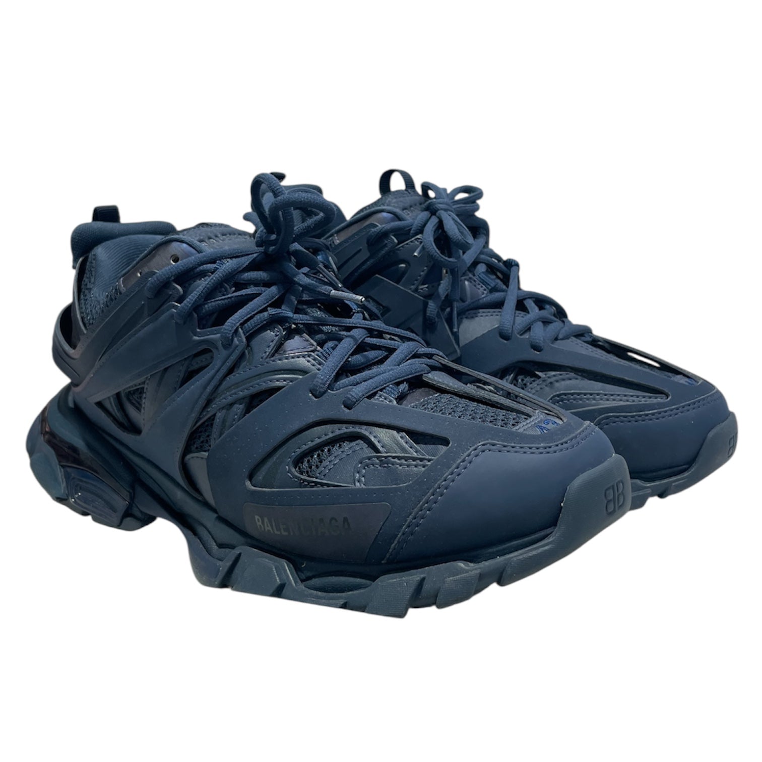 BALENCIAGA/Low-Sneakers/US 10/NVY/ALL NAVY TRACK view 1