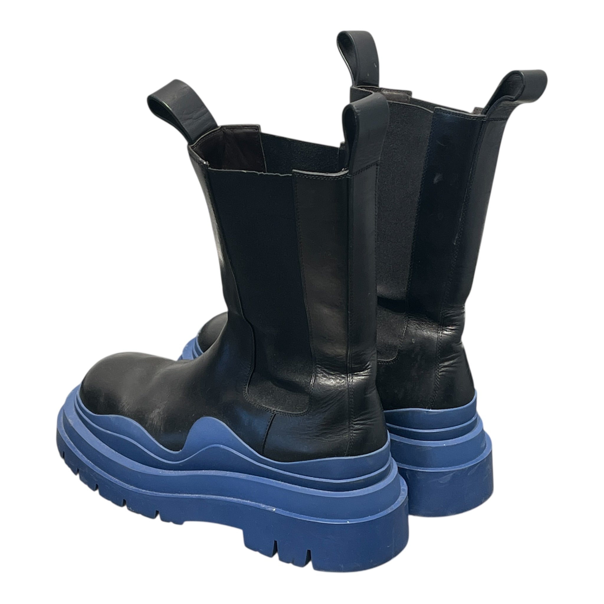 BOTTEGA VENETA/Boots/US 7/Leather/BLK/ view 2