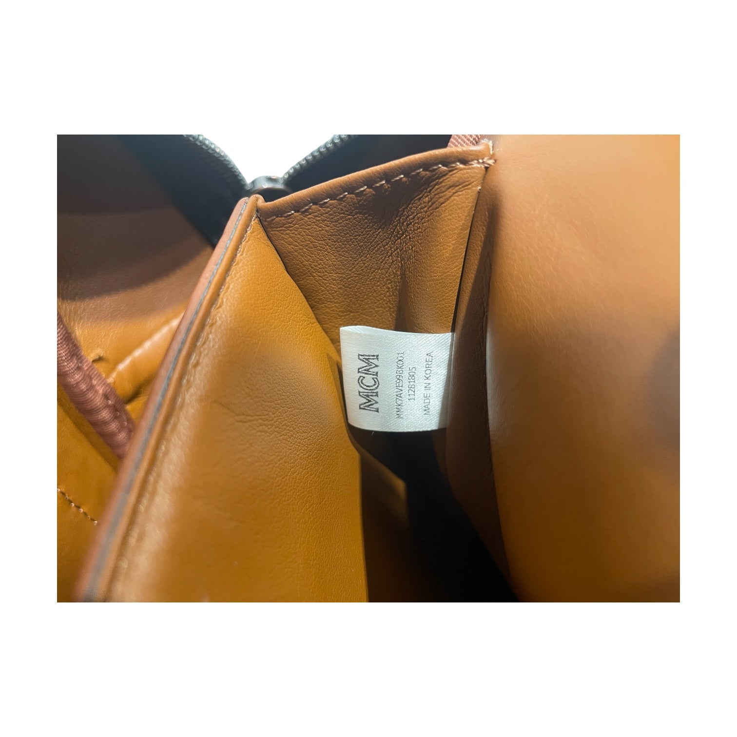 MCM/Backpack/Monogram/BLK/9544G Studded view 5
