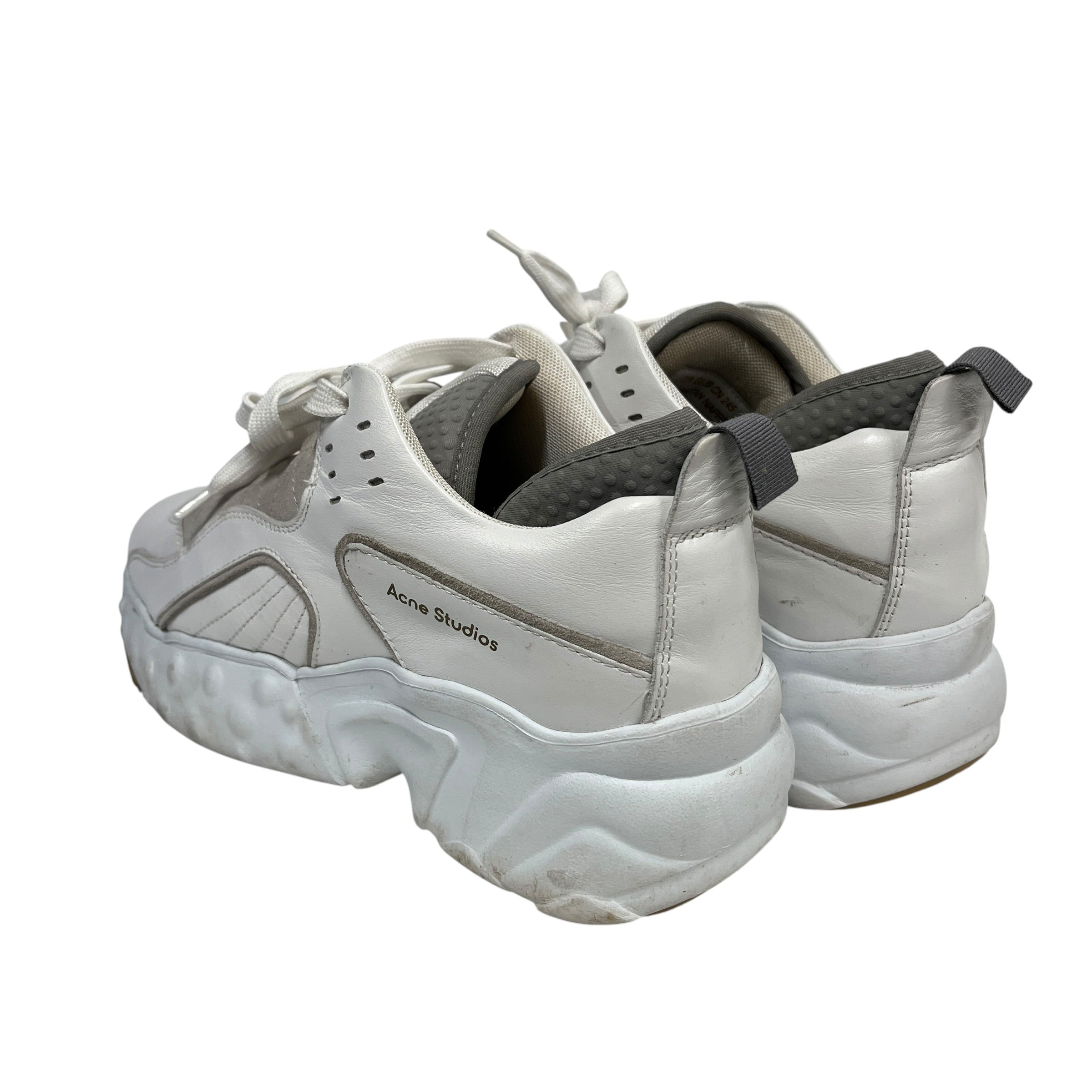 Acne Studios/Low-Sneakers/US 8.5/Leather/WHT/Manhattan White - view 2