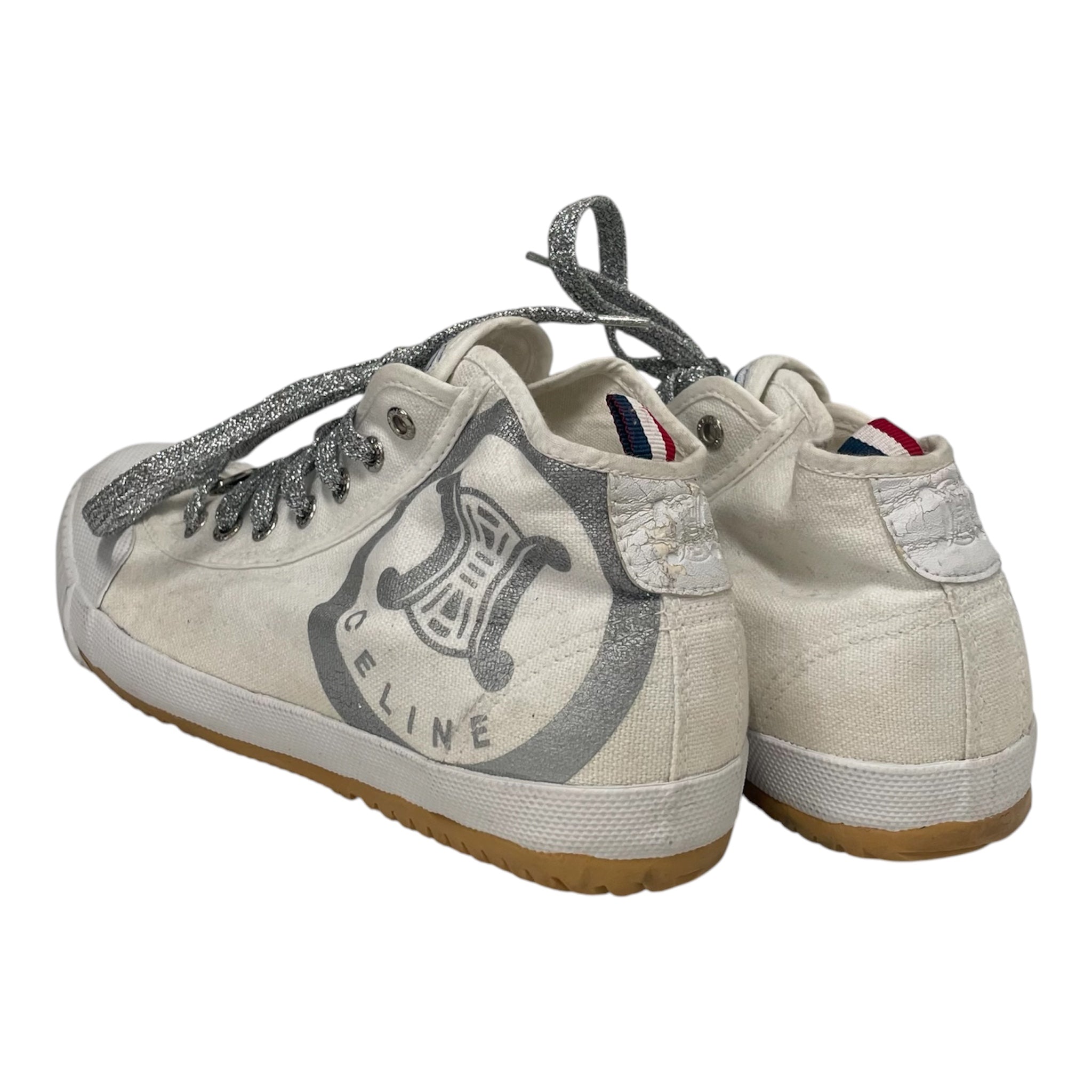 CELINE/Low-Sneakers/Cotton/Multicolor view 3
