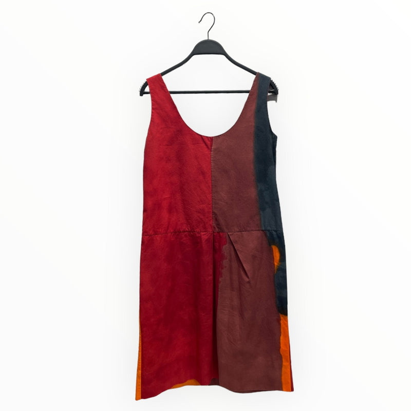 MARNI/SL Dress/38/Cotton/MLT/COLOR BLOCK