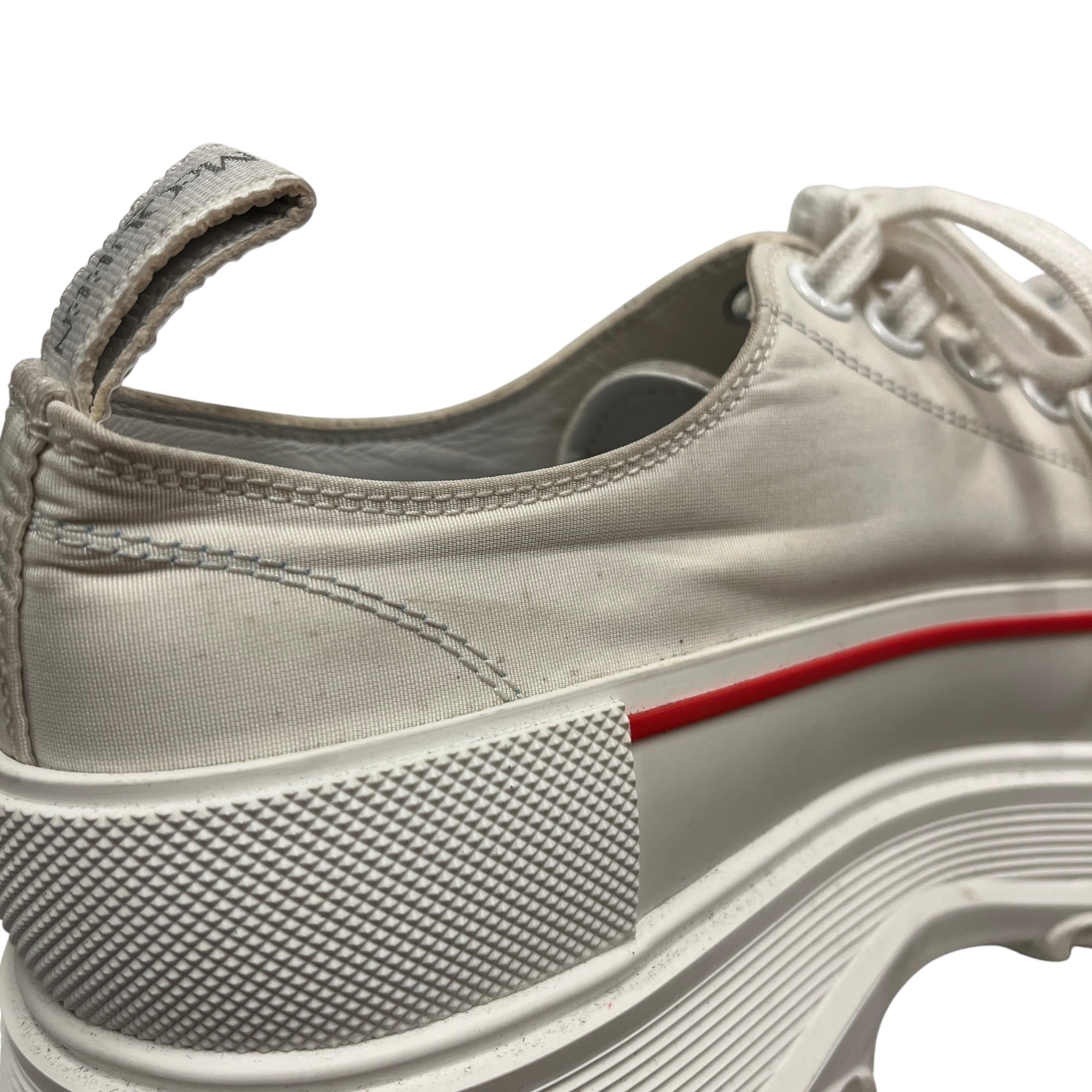 Alexander McQueen/Low-Sneakers/EU 43/Cotton/WHT/Slick Graffiti view 7