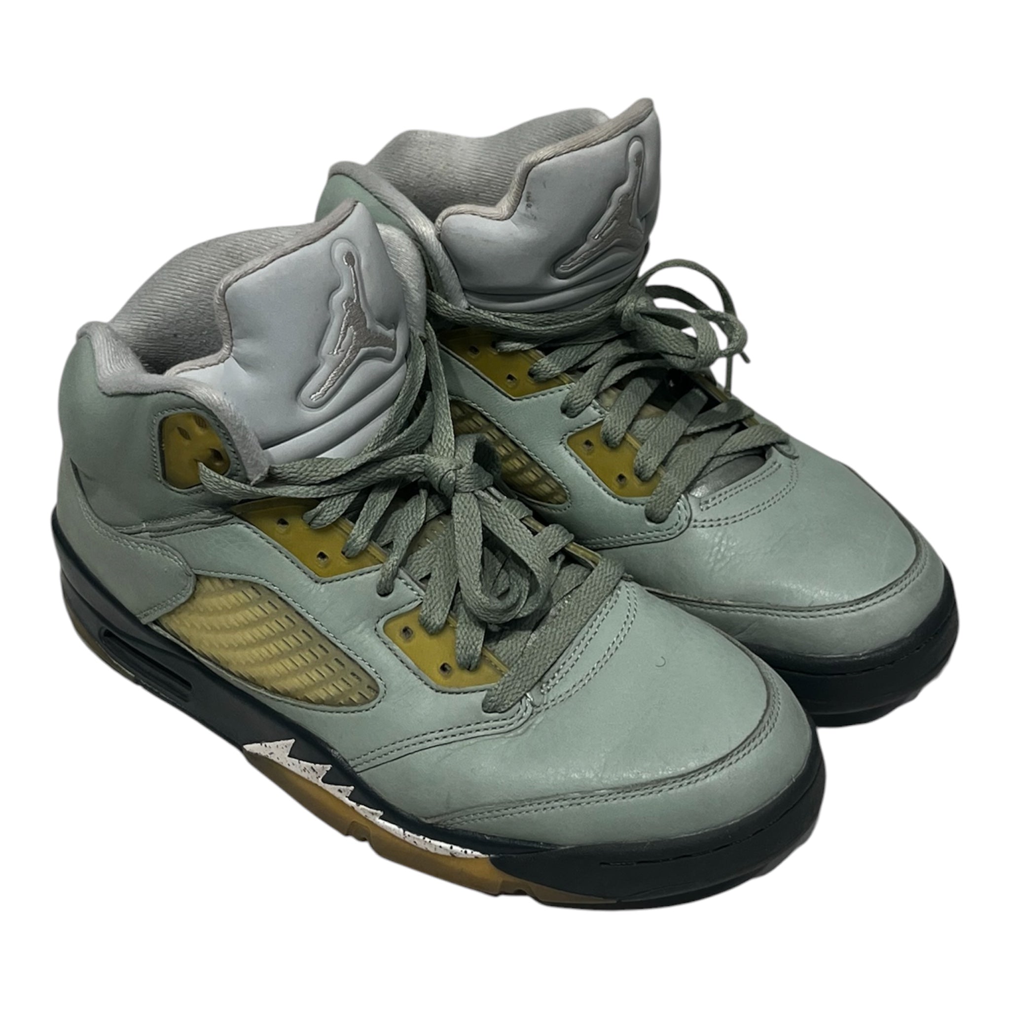 jordan/Hi-Sneakers/US 9/GRN/jordan 5 retro jade horizon view 1