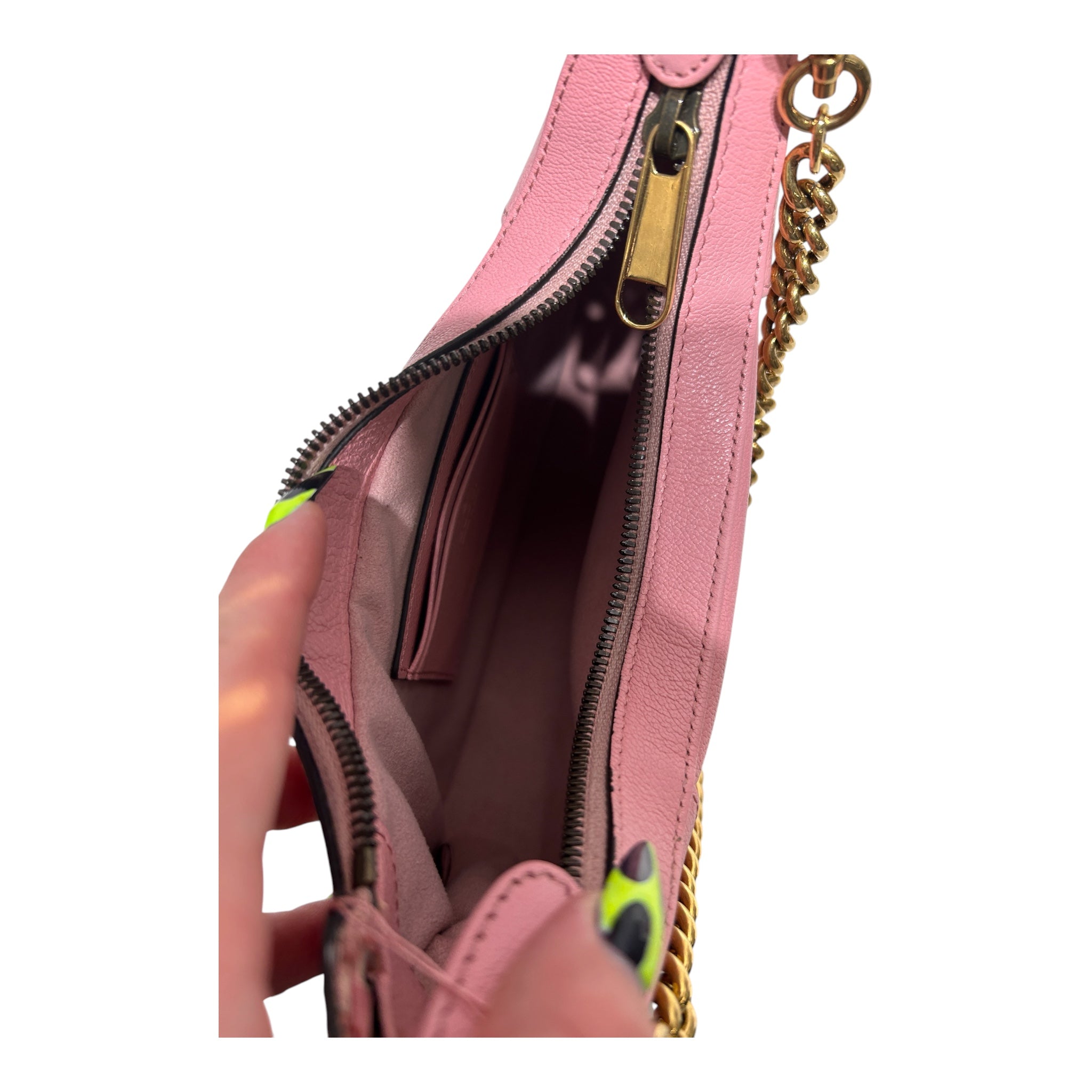 GUCCI/Hand Bag/Leather/PNK/APHRODITE view 4