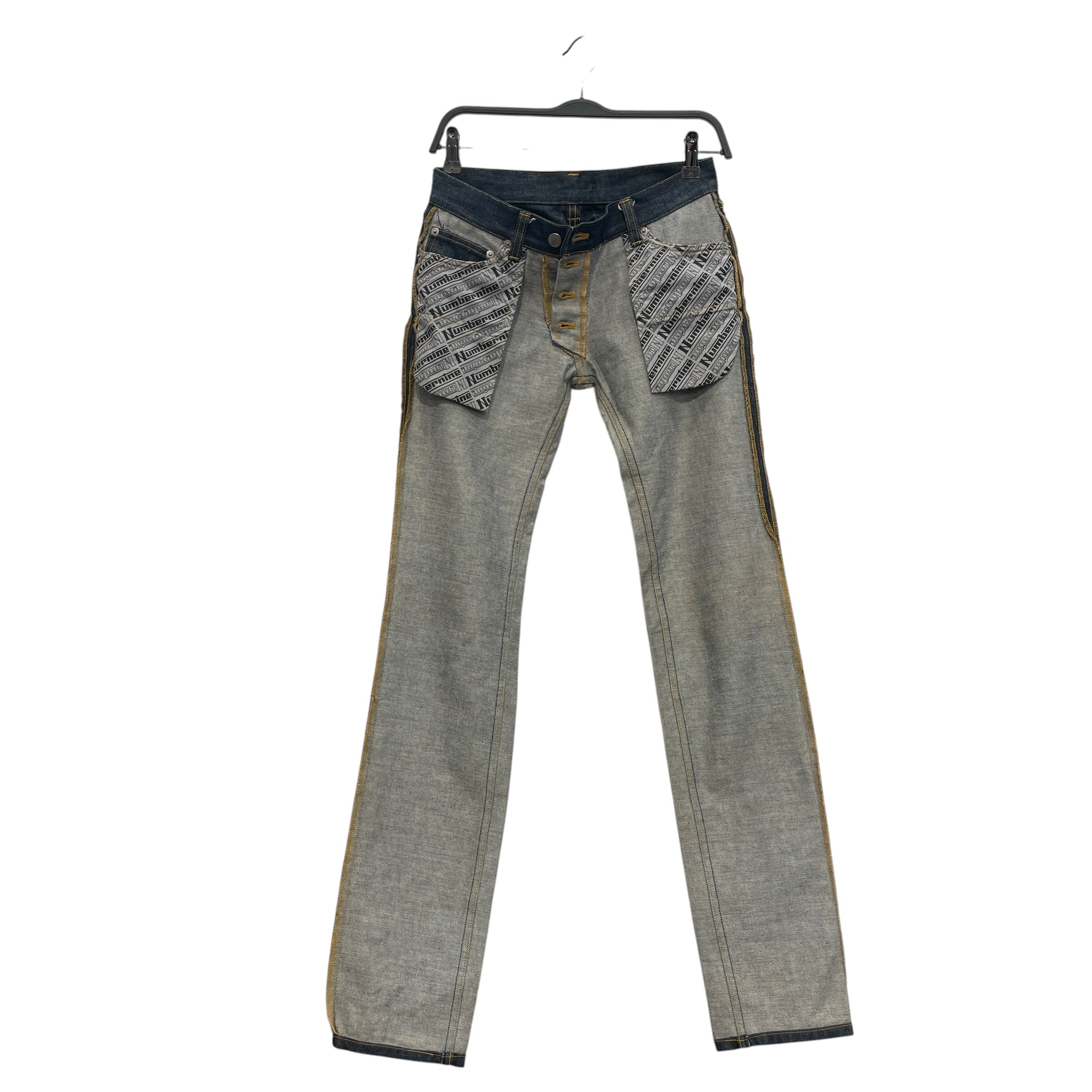 NUMBER (N)INE/Pants/2/Cotton/IDG/SS200 INSIDE OUT DENIM view 1