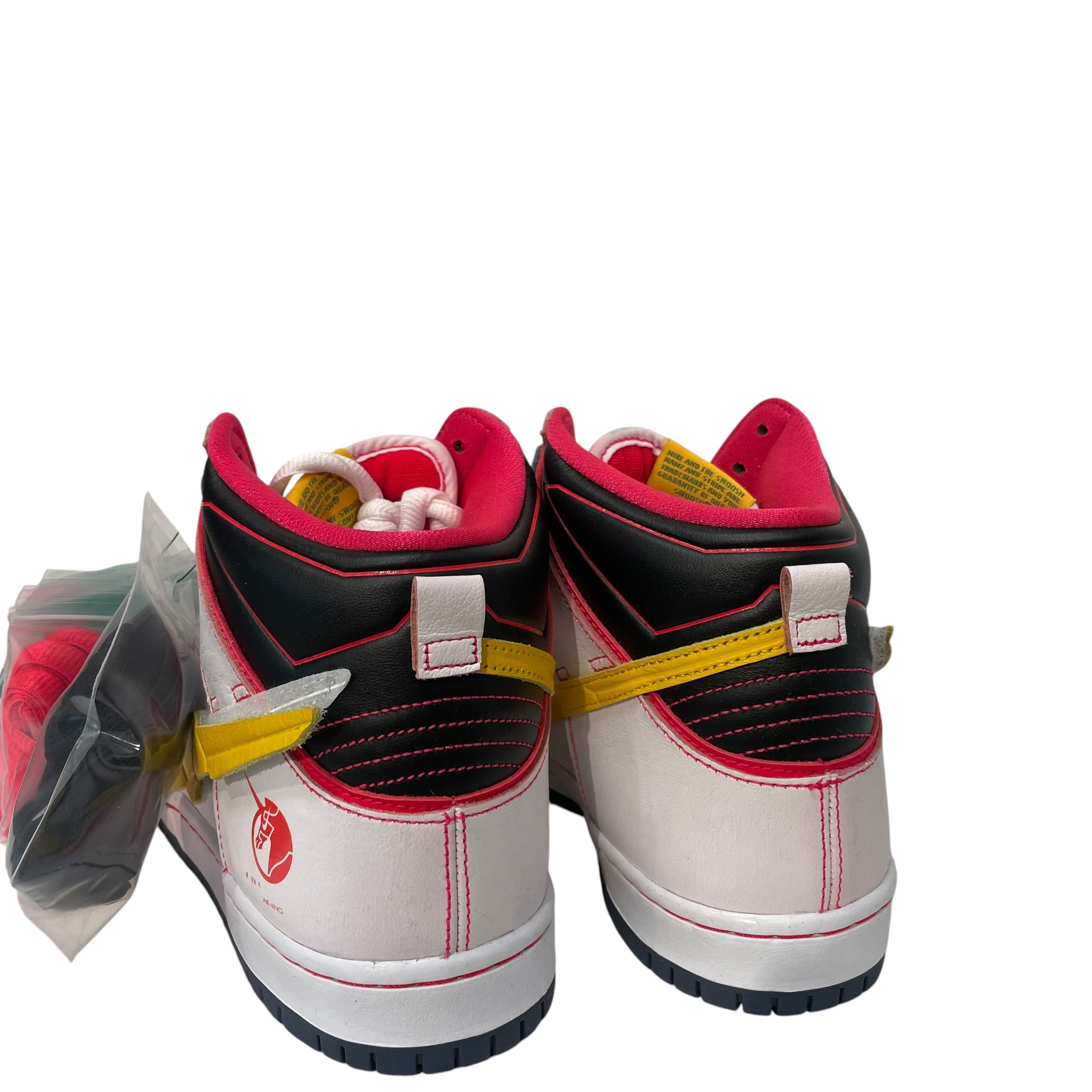 NIKE/DUNK HIGH/Hi-Sneakers/US 10/Leather/WHT/DH7717-100 view 2