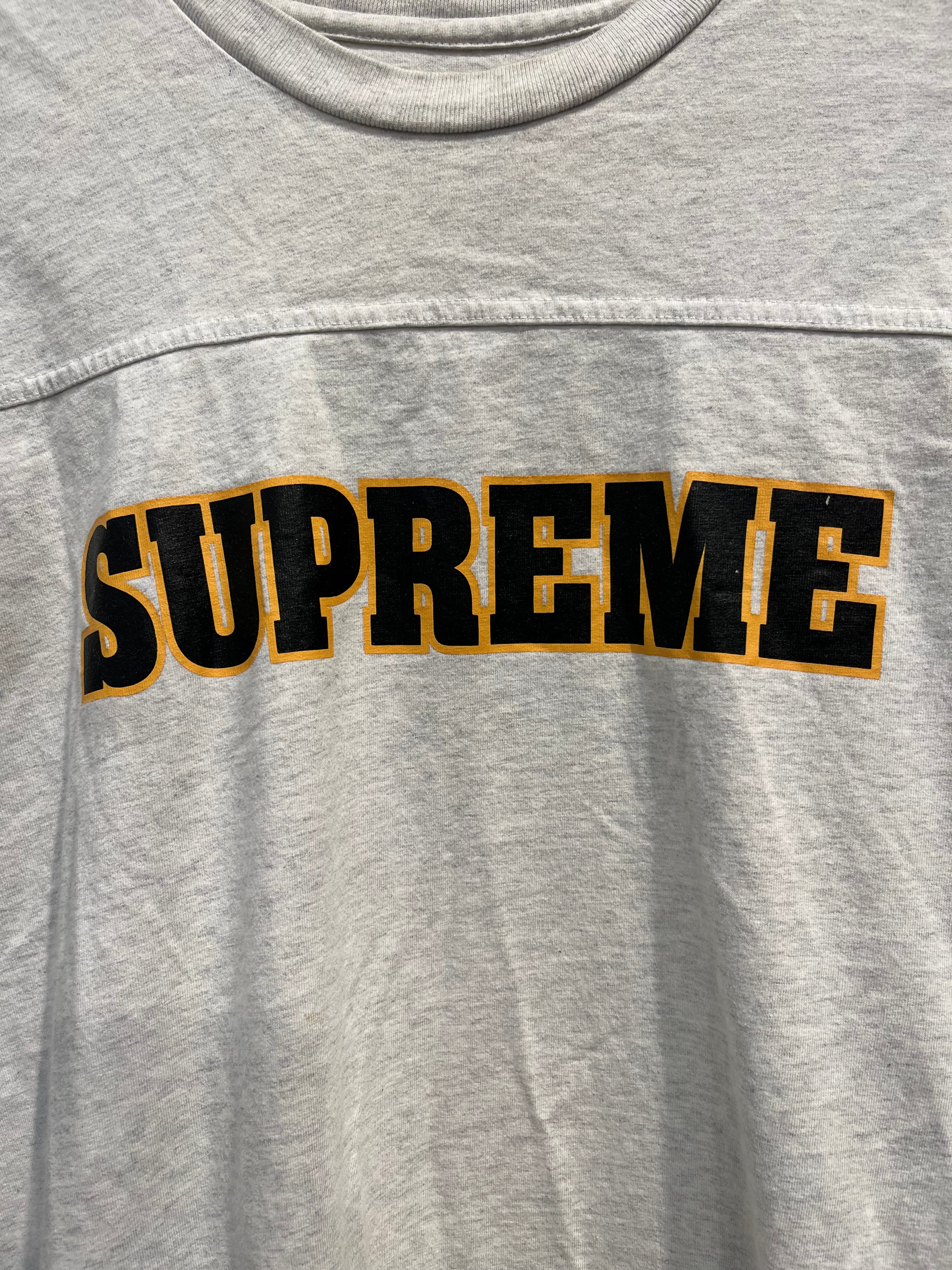 Supreme/LS T-Shirt/M/Cotton/SLV/Plaid/GREY PLAID SLEEVES view 6
