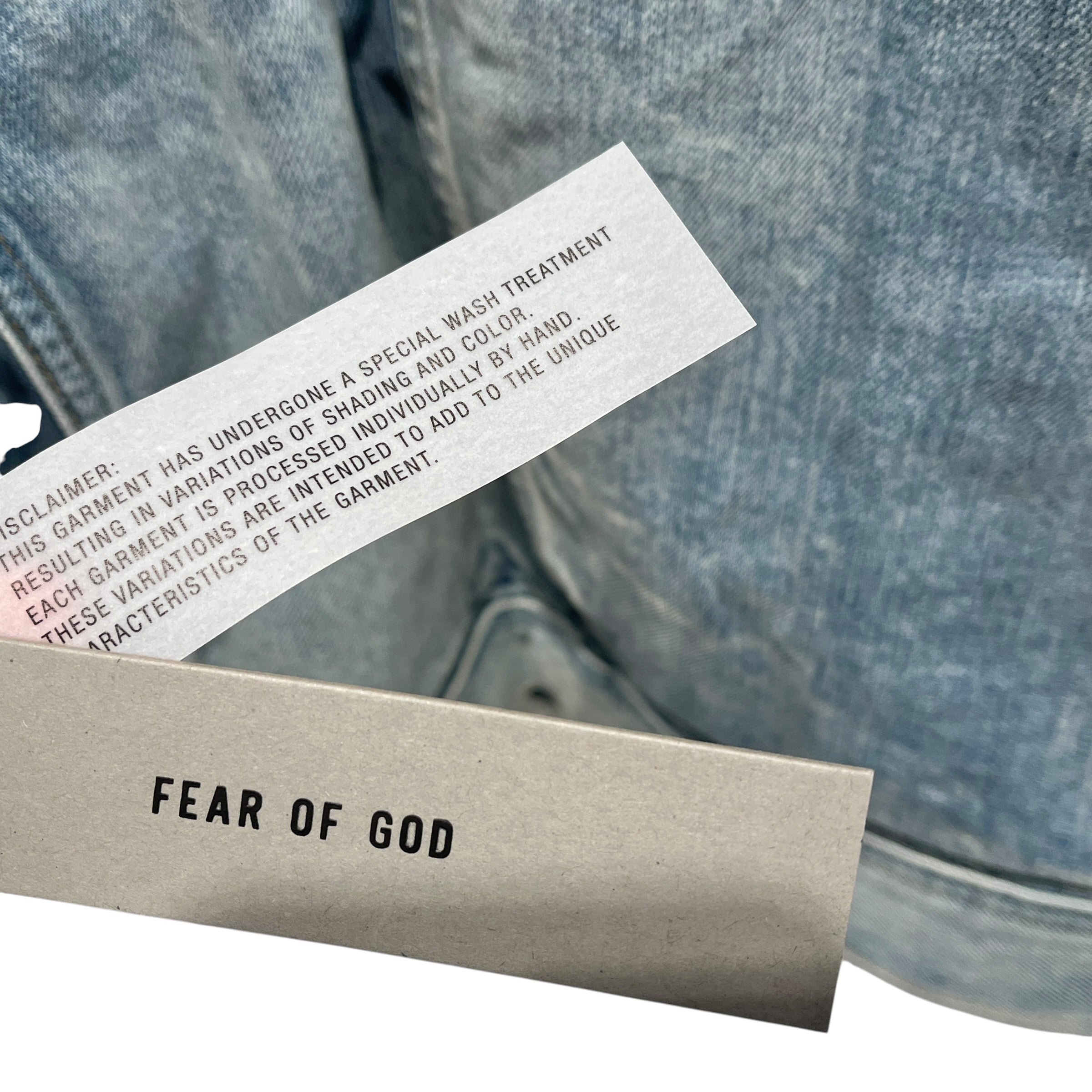FEAR OF GOD/Denim Jkt/S/Denim/BLU/7TH COLLECTION TRUCKER JACKET view 13