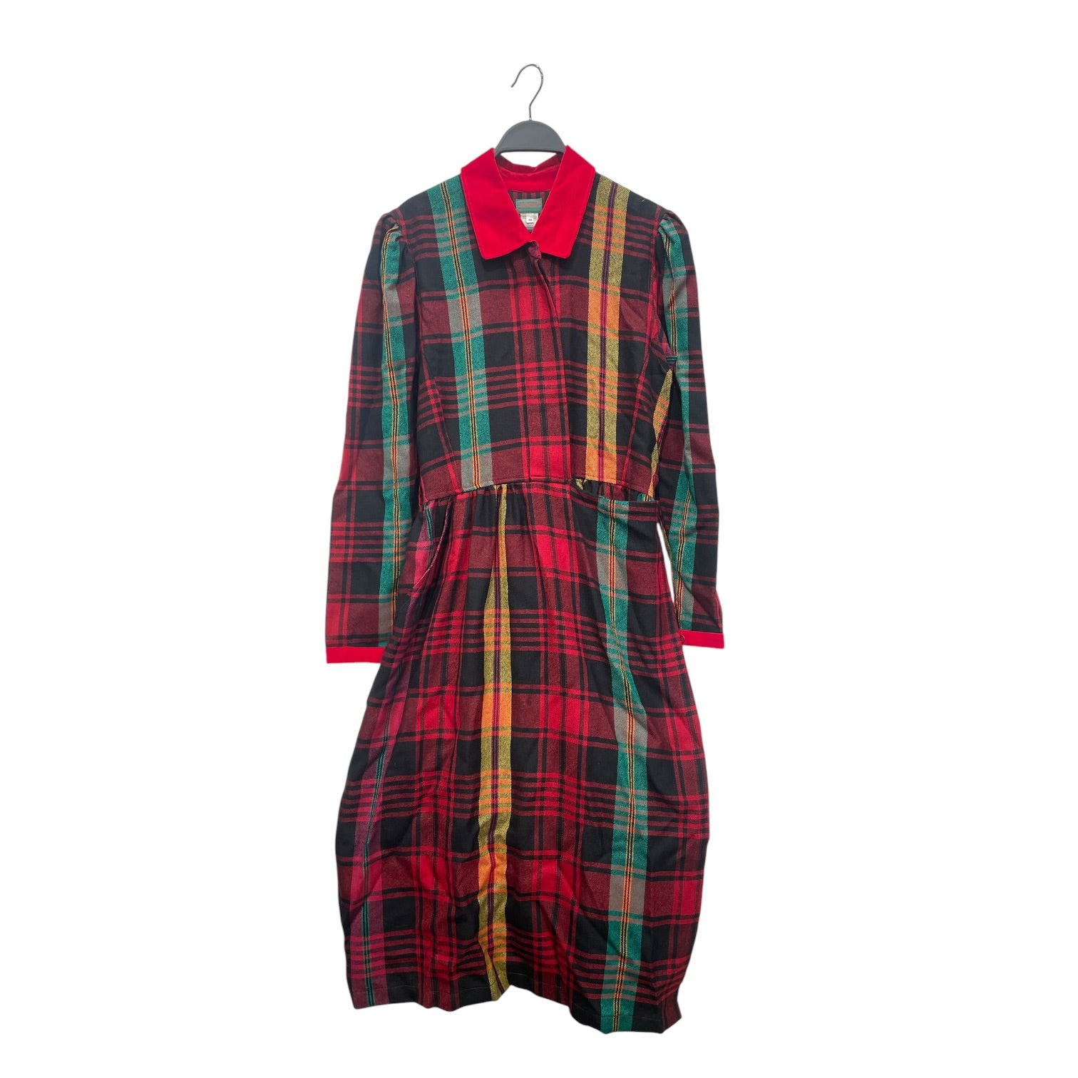 KENZO/Dress/42/Plaid/Wool/MLT/VINTAGE view 1