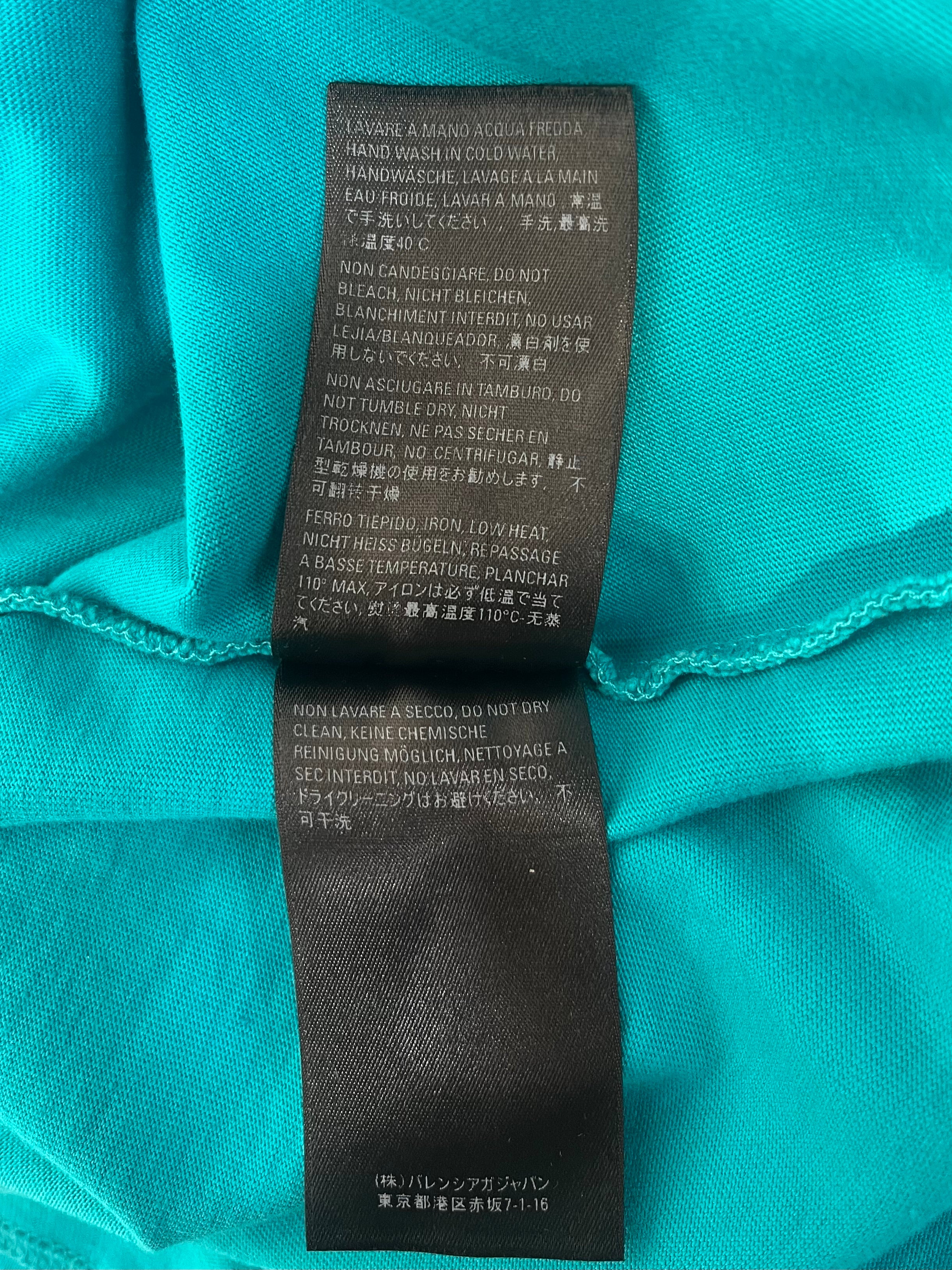BALENCIAGA/T-Shirt/M/Cotton/GRN/Wardrobe Unisex view 5
