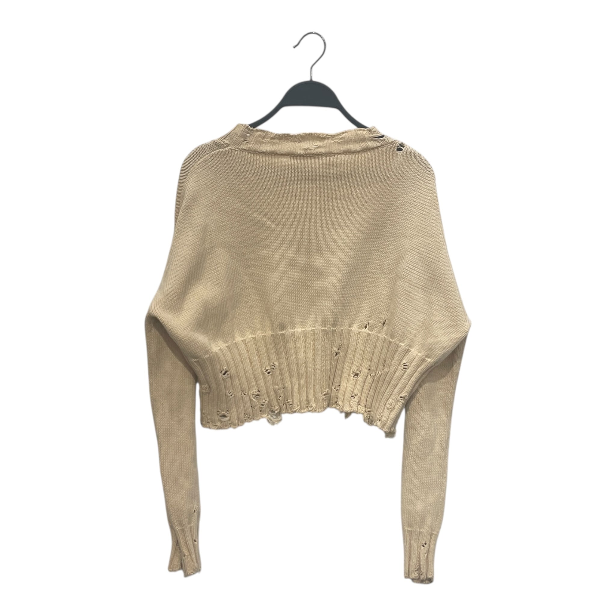 MARNI/Sweater/36/Cotton/CRM/ROUNDNECK SWEATER MARNI LOGO view 2
