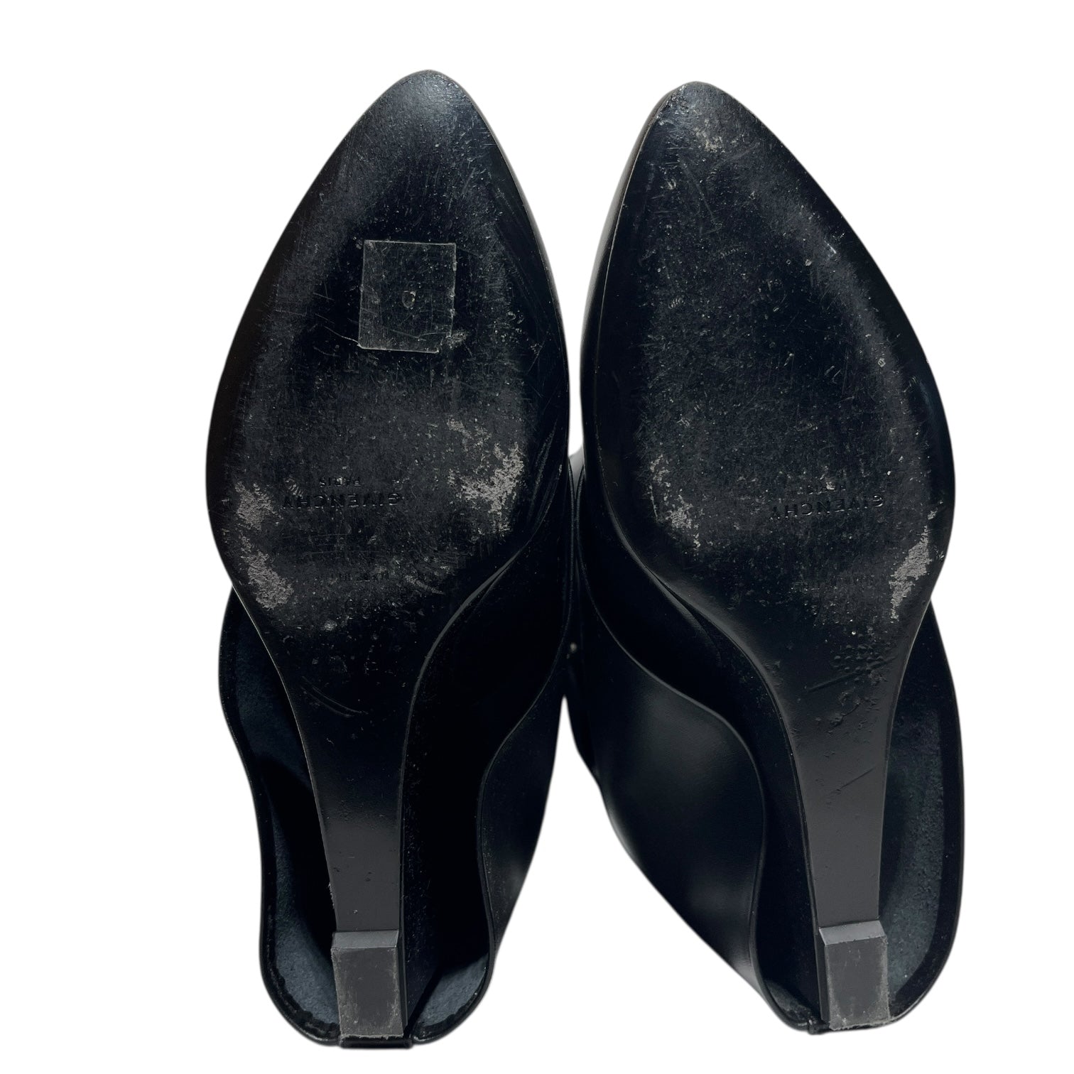 GIVENCHY/Ankle Boots/EU 39.5/Leather/BLK/SHARK LOCK ANKLE view 4