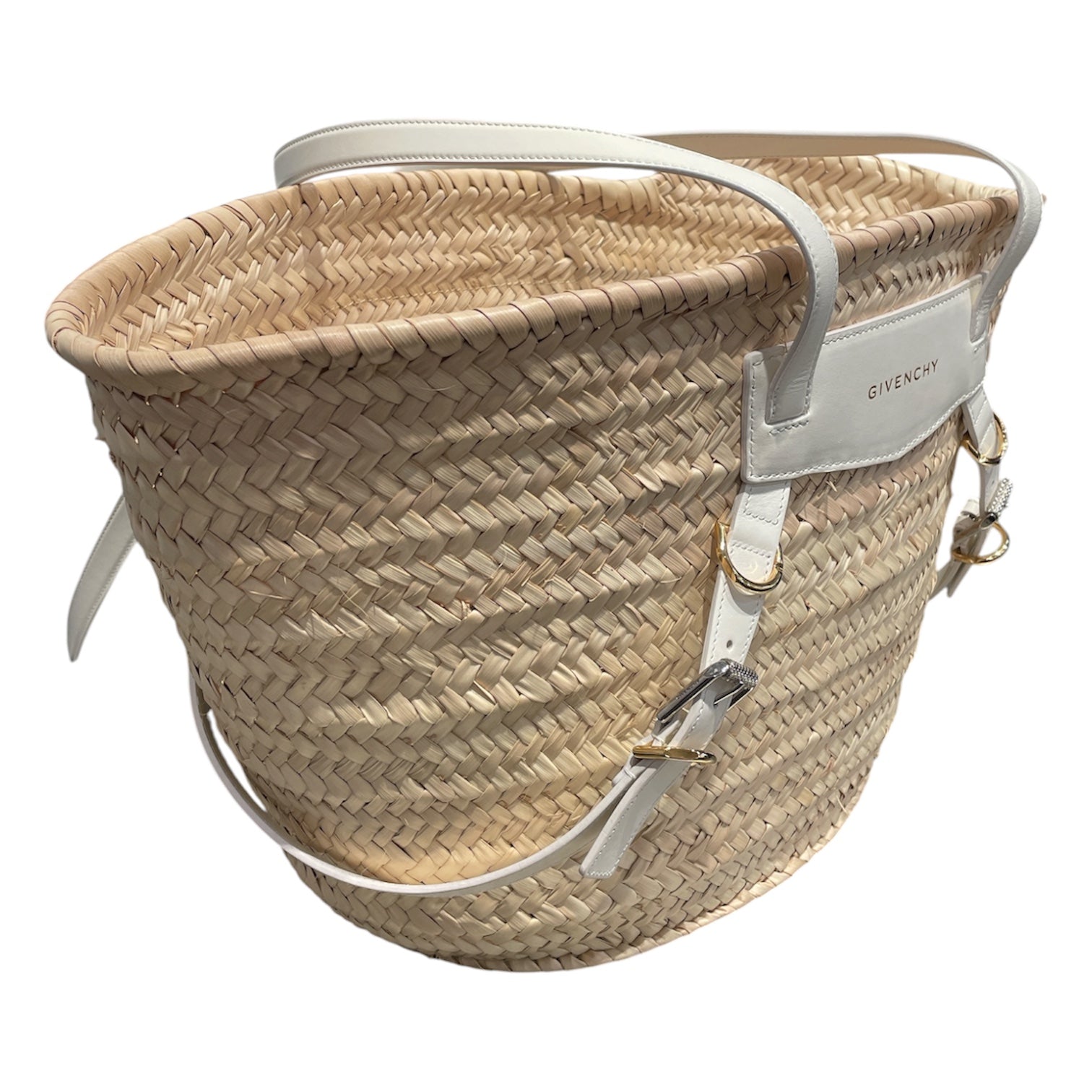 GIVENCHY/Bag/BEG/woven straw shoulder bag view 6