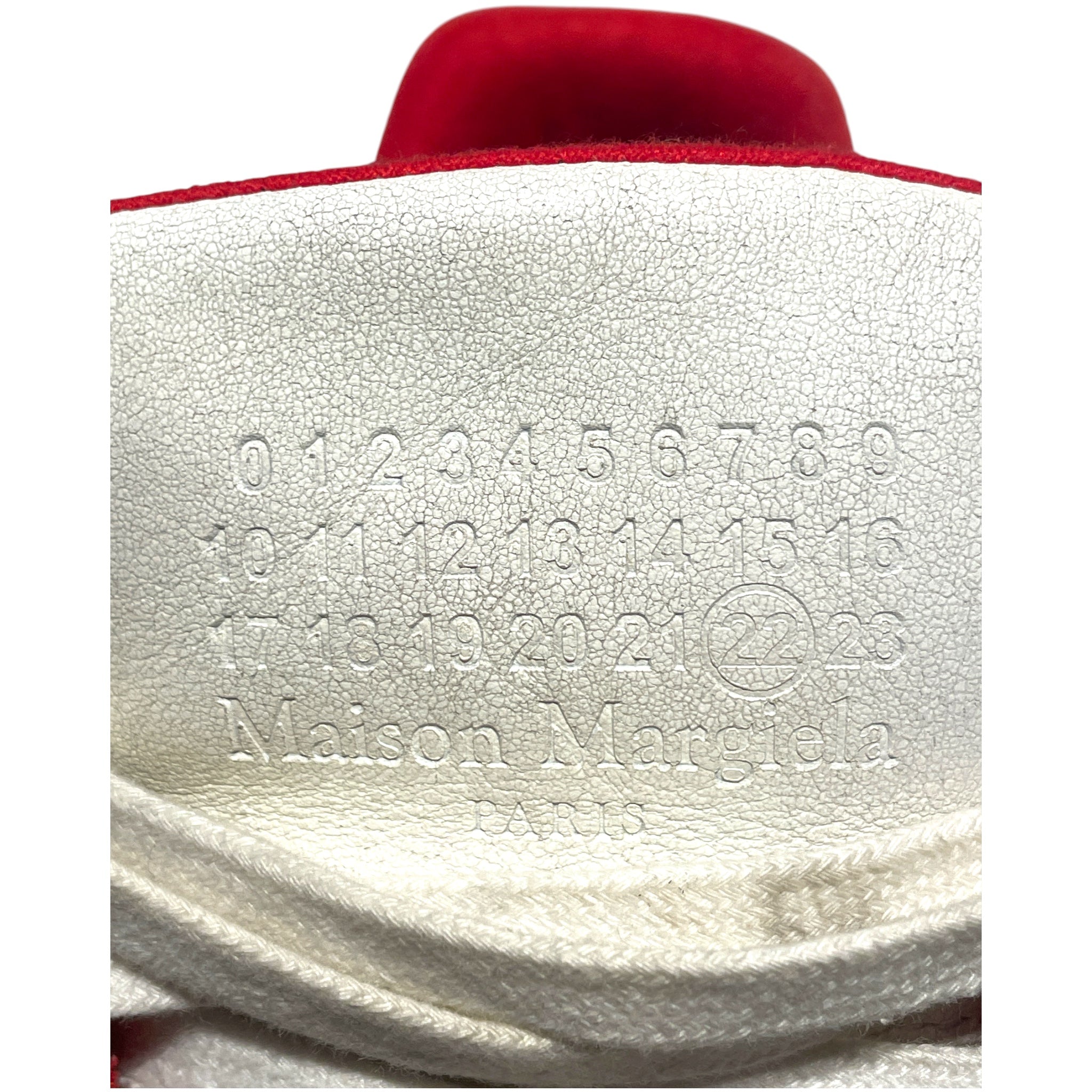 Maison Margiela/Low-Sneakers/EU 41/Leather/WHT/ view 4