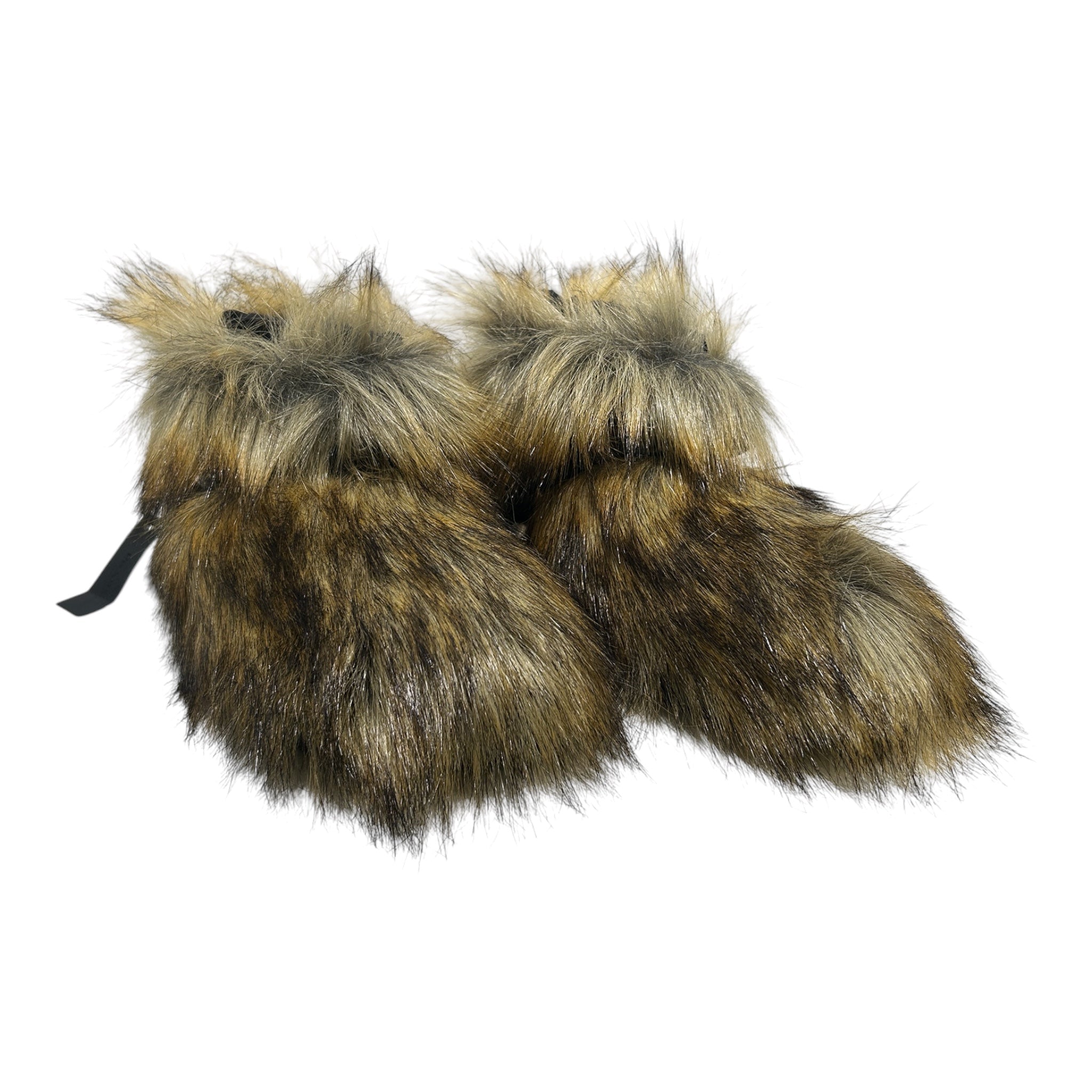 MIU MIU/Ankle Boots/EU 36/Fake Fur/BRW/FW2021 FUR ENGINEER BOOT view 1