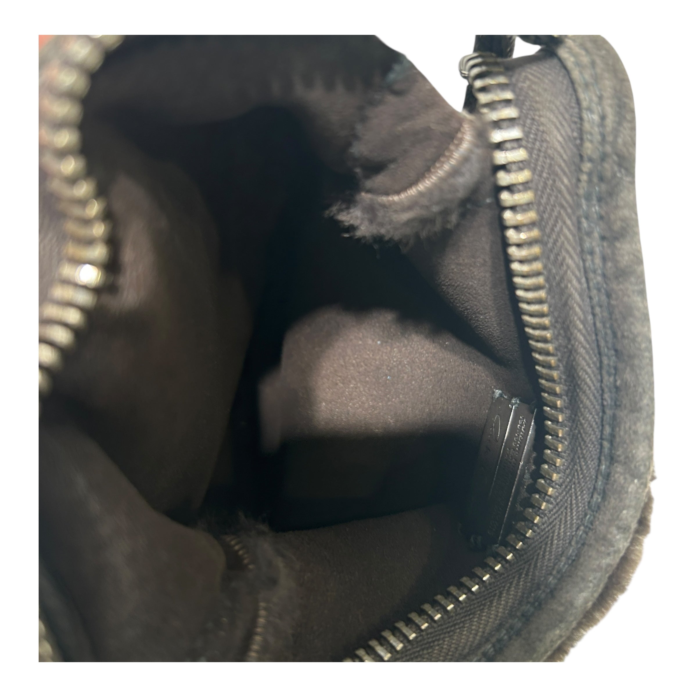 Rick Owens/Pouch/Fur/BRW/HUN MINK SIDE POUCH view 9