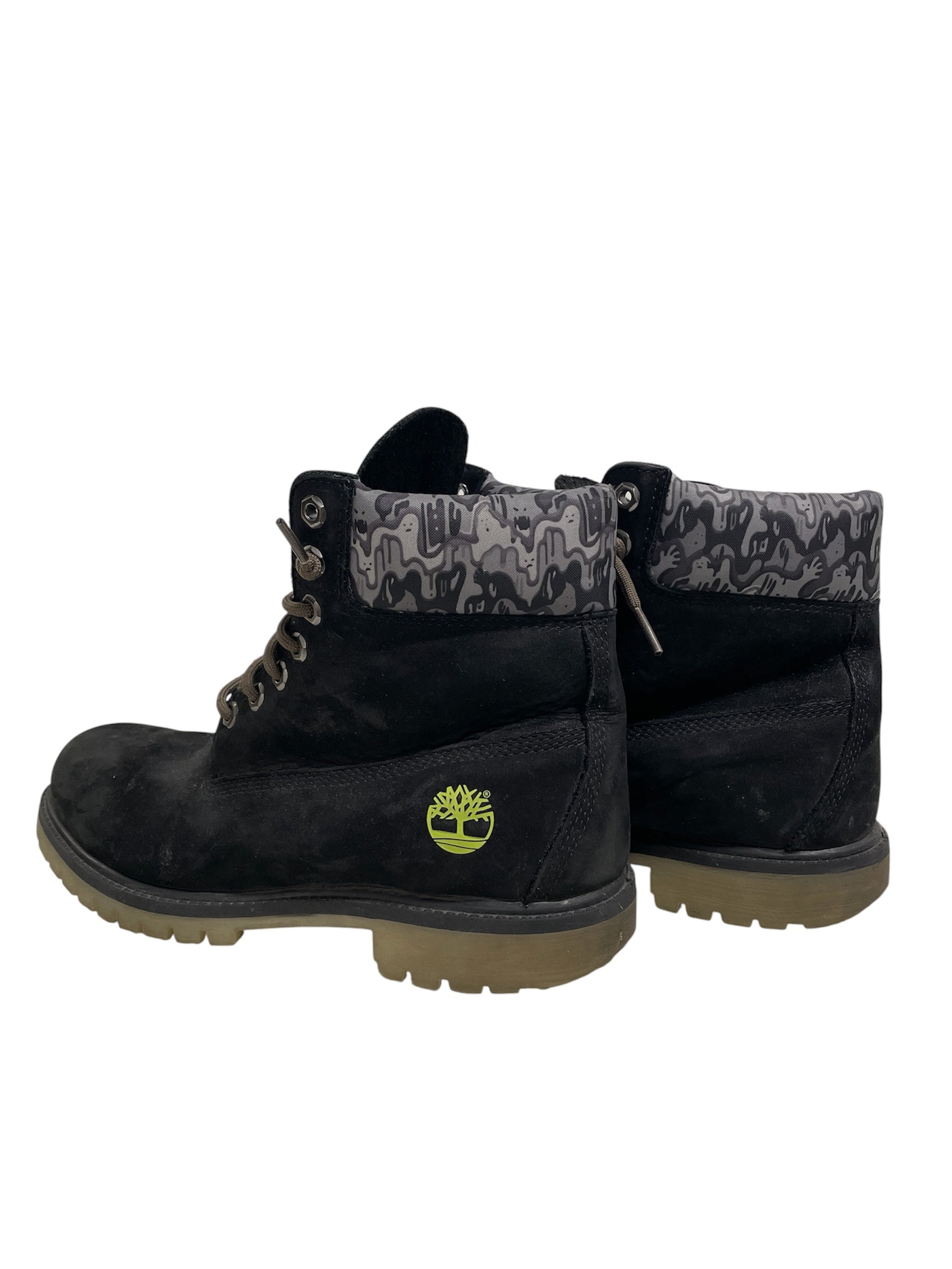 Timberland/Lace Up Boots/US 8.5/Leather/BLK/GHOSTBUSTER GLOW SOLE view 2