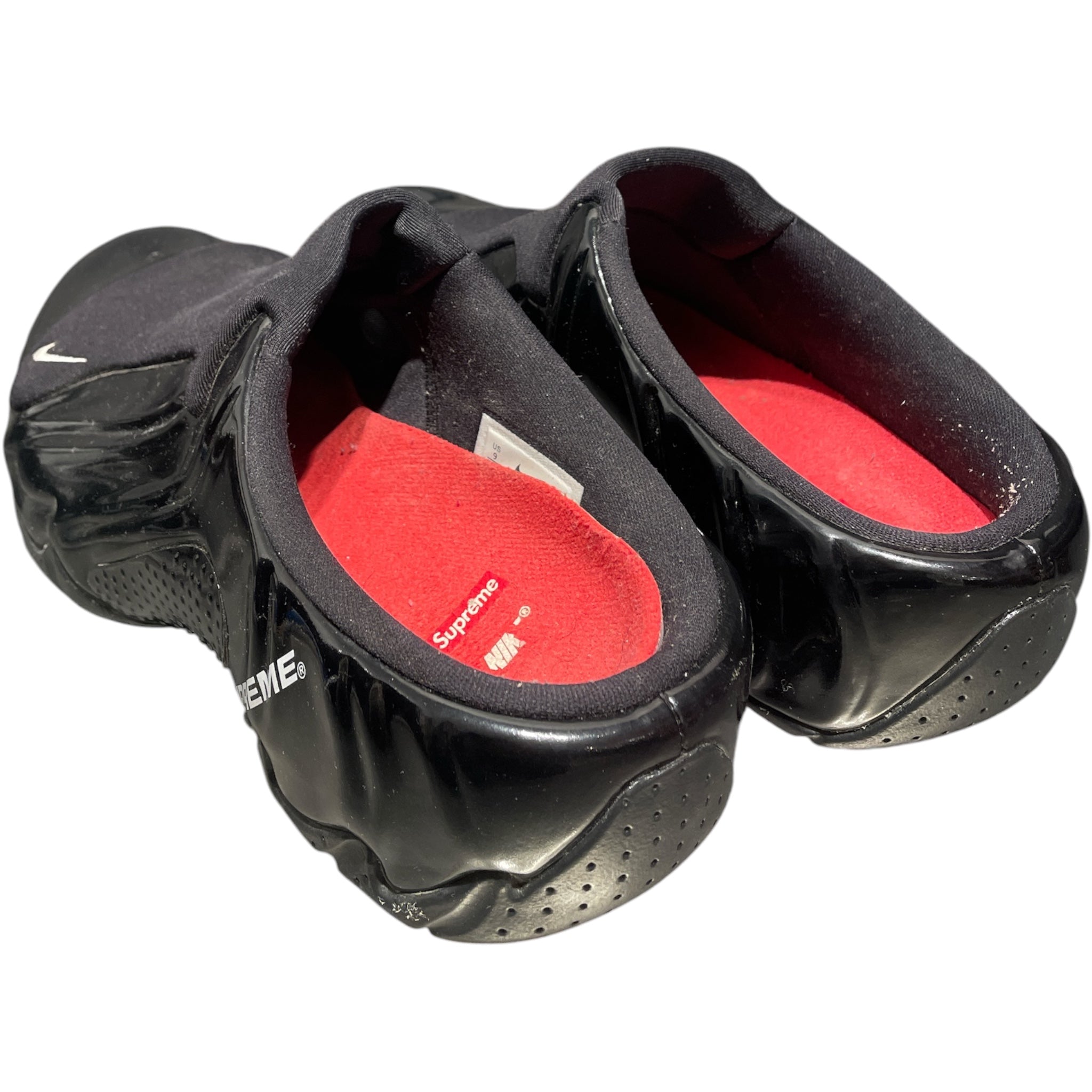 NIKE/Supreme/Low-Sneakers/US 9/BLK/clogposite view 2