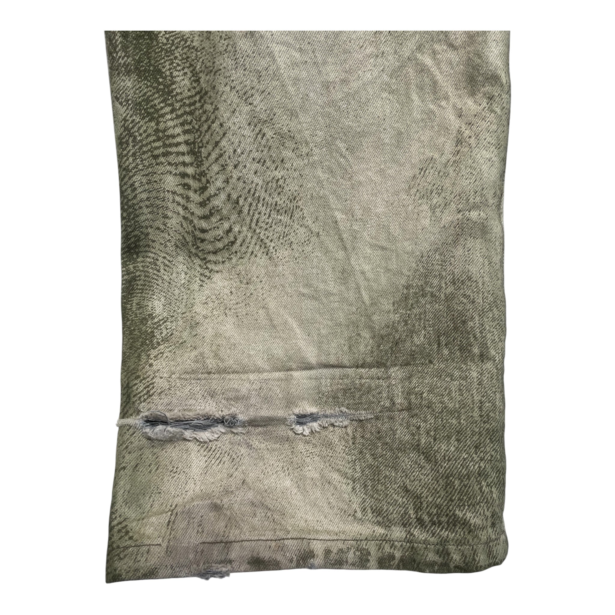 CAMPERLAB/Pants/34/Denim/GRN/All Over Print/Distorted Print view 4