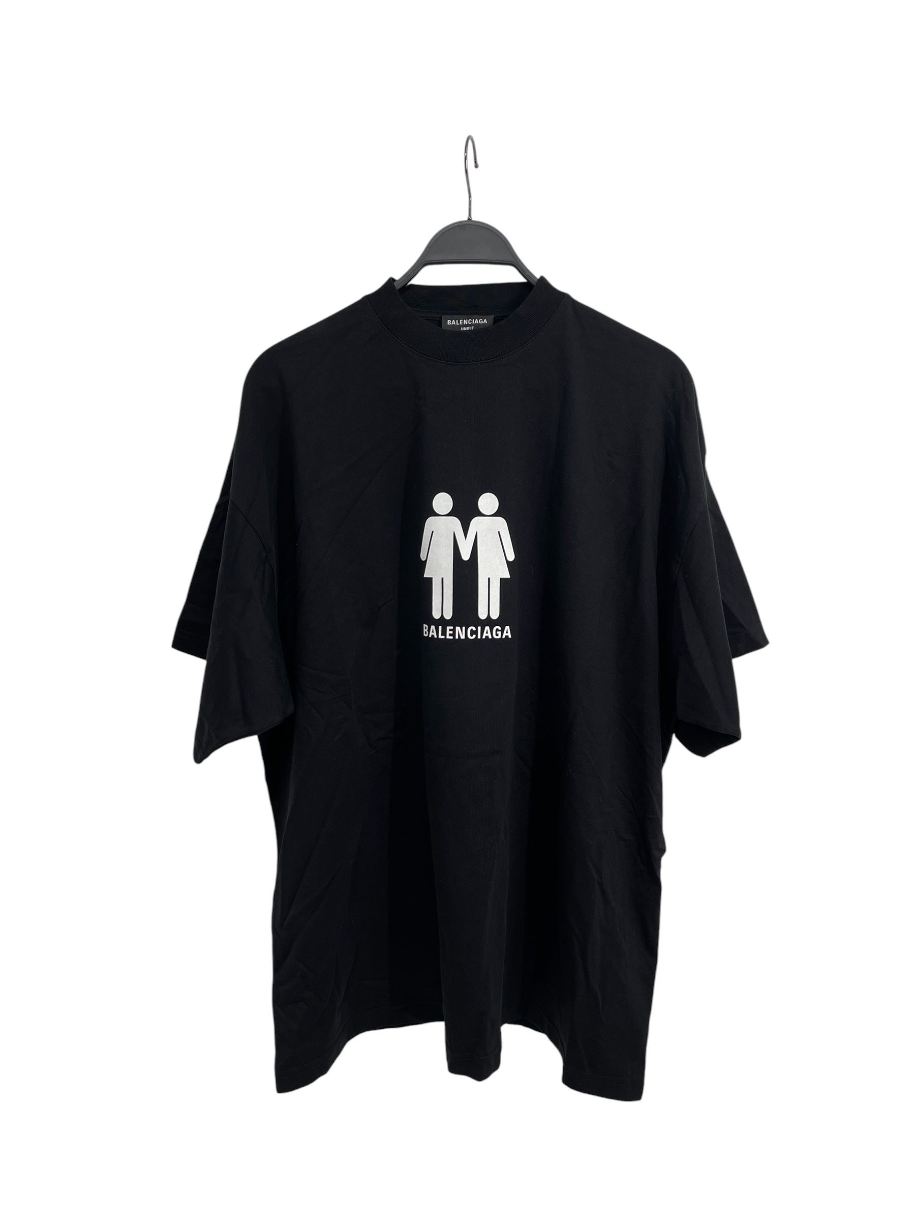 BALENCIAGA/T-Shirt/3/Cotton/BLK/2022 BOY/GIRL PRIDE view 1