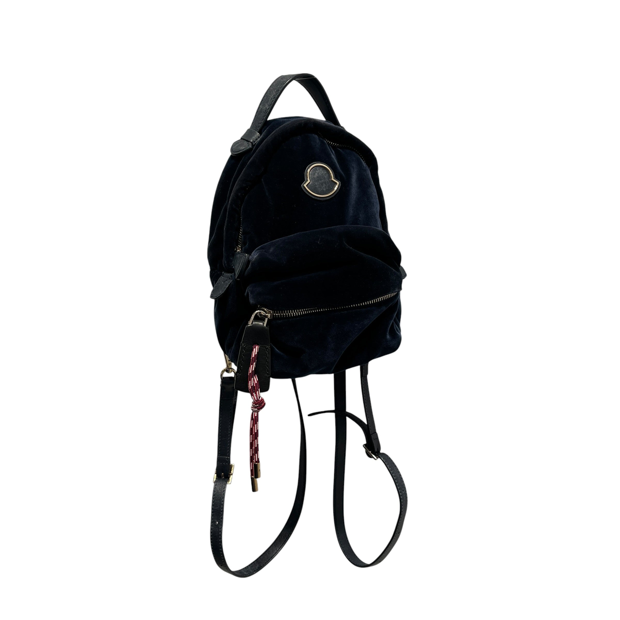 MONCLER/Backpack/NVY/velvet mini backpack view 1