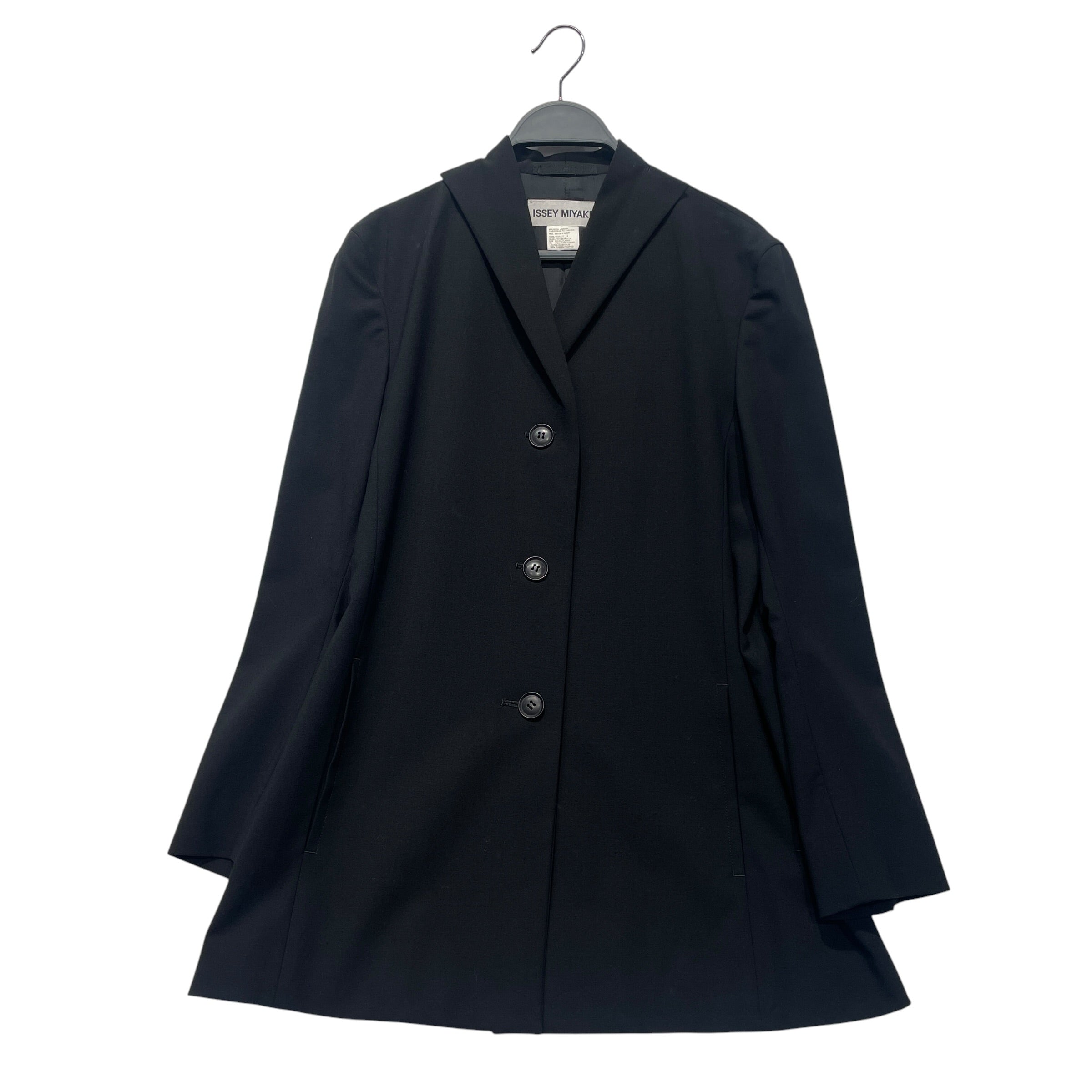 ISSEY MIYAKE/Tailored Jkt/3/Wool/BLK/90S BLAZER view 1