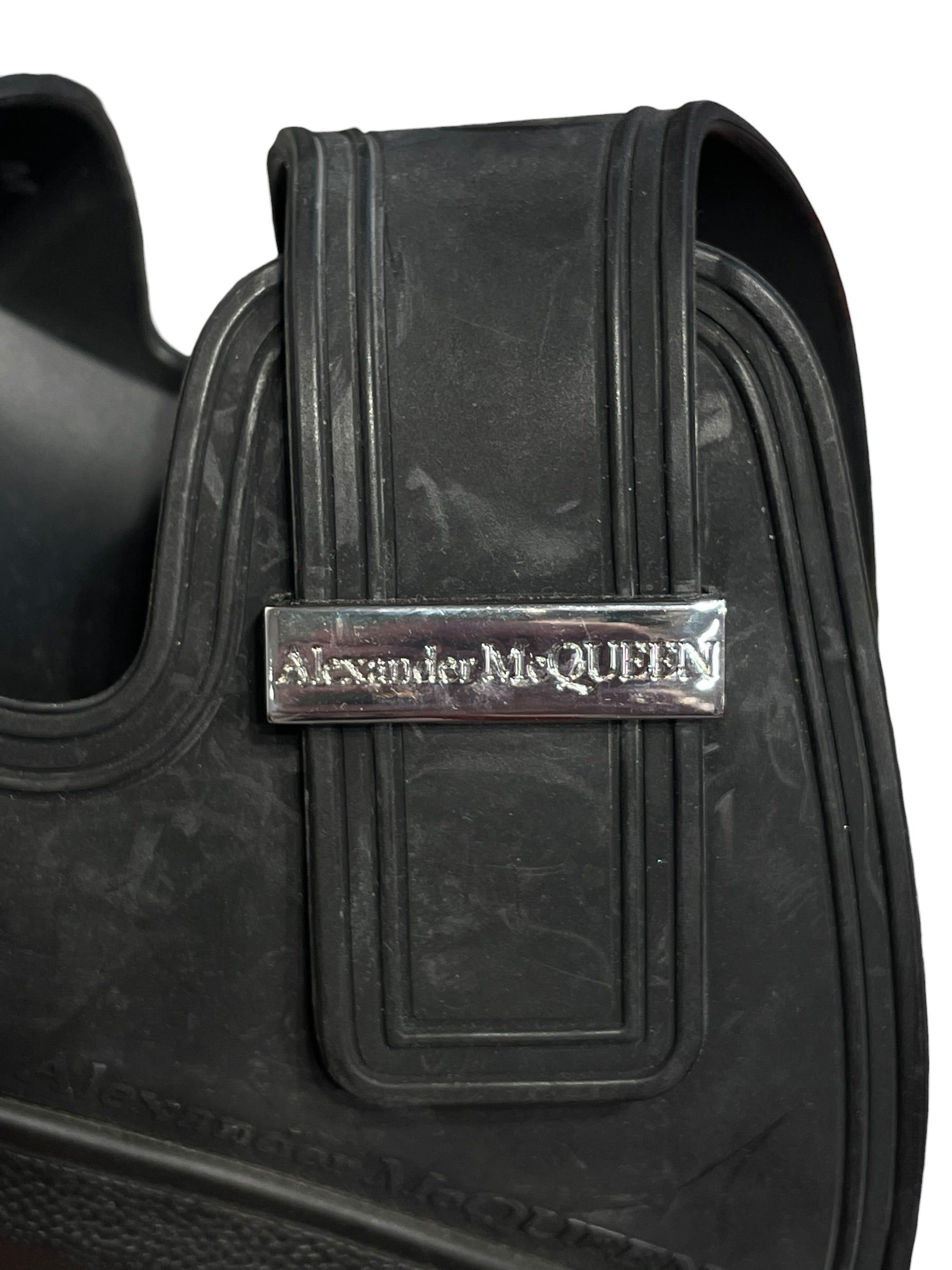 Alexander McQueen/Sandals/EU 41/BLK/HYBRID SLIDE view 3