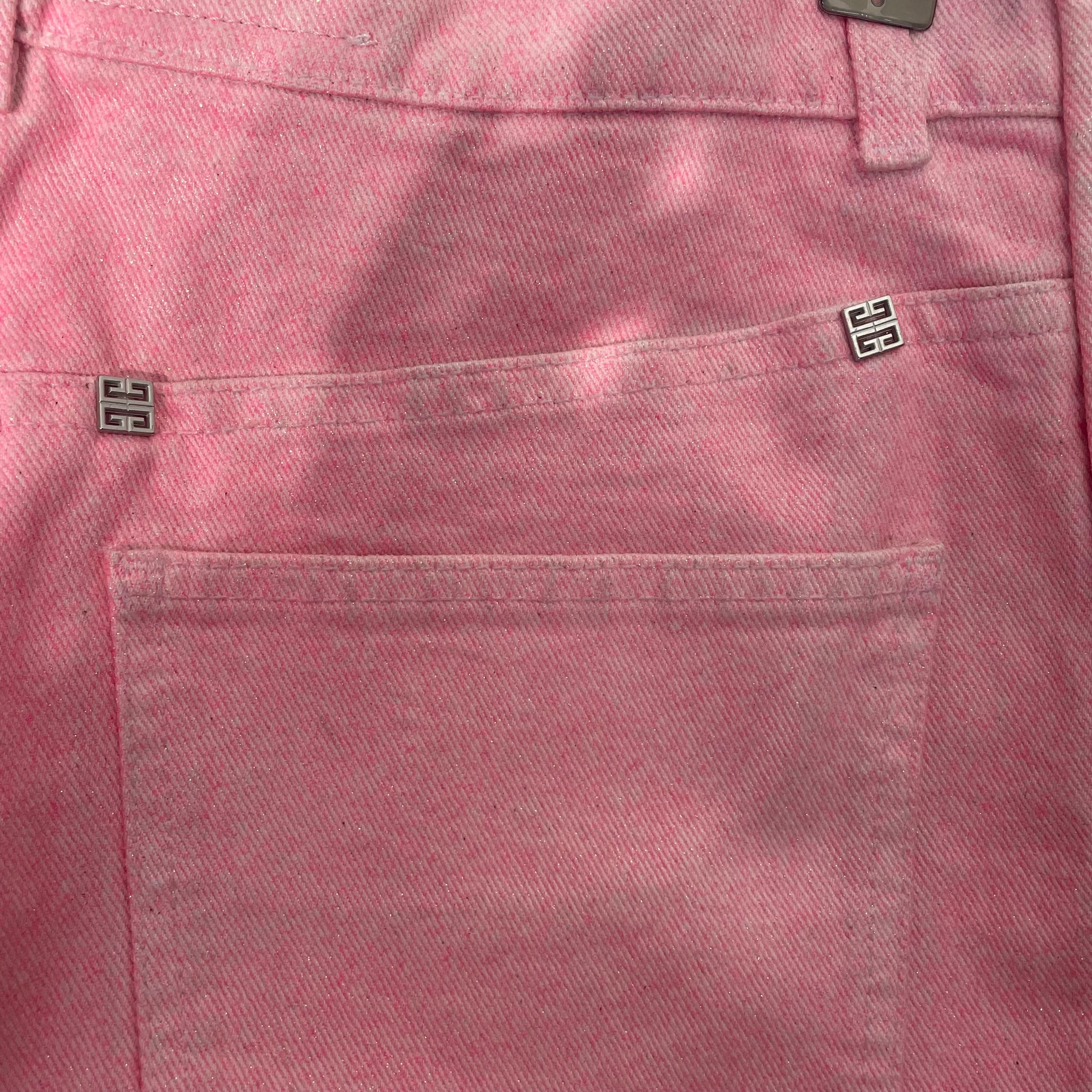 GIVENCHY/Skirt/42/Denim/PNK/ view 5