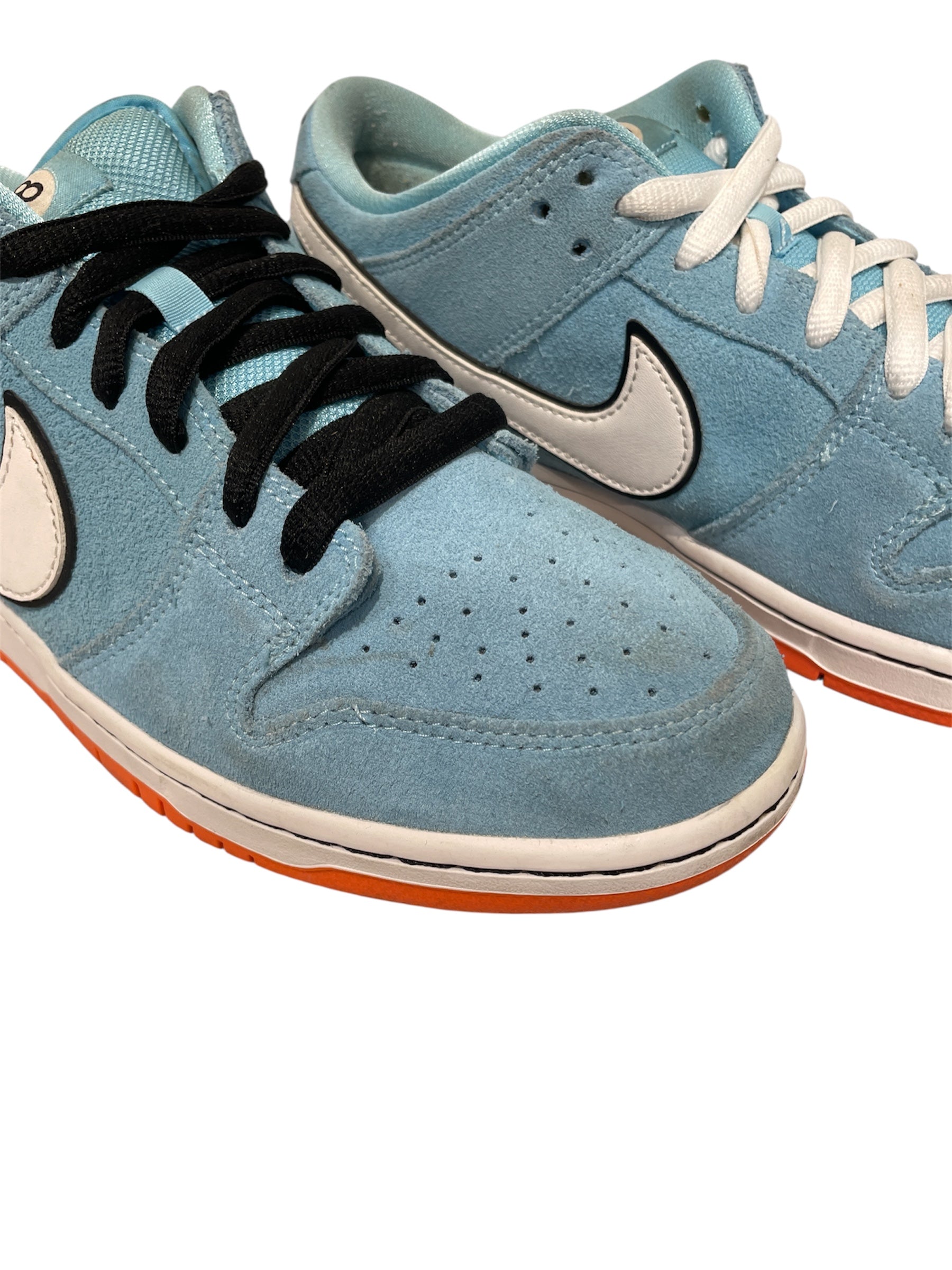 NIKE/SB DUNK LOW PRO/Low-Sneakers/US 9.5/Cotton/BLU/BQ6817-401 view 3