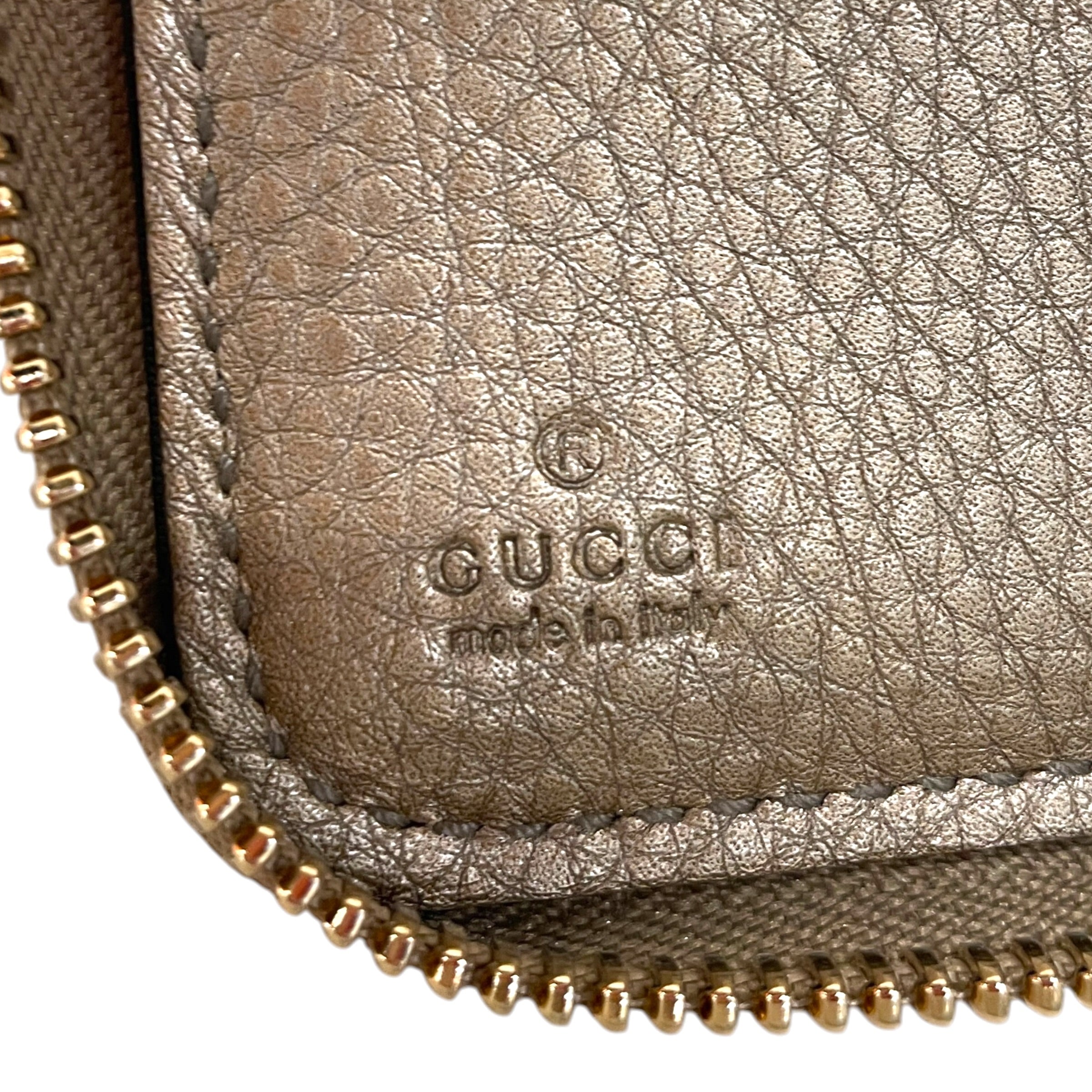 GUCCI/Hand Bag/Leather/GLD/Soho view 5