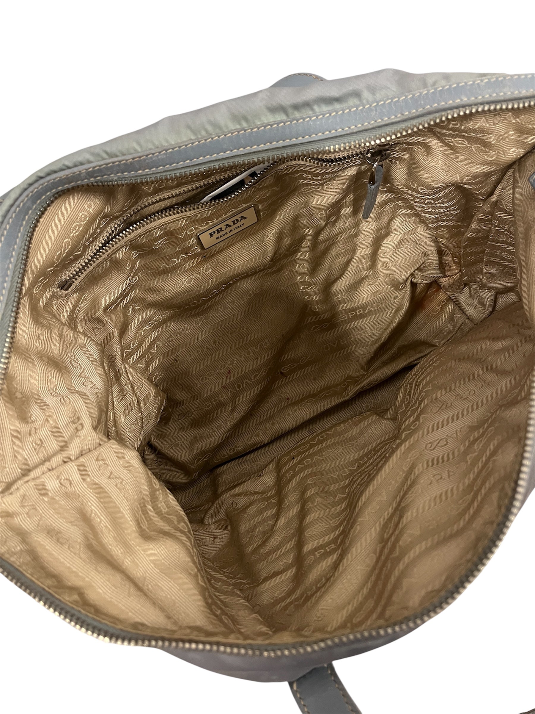 PRADA/Hand Bag/Nylon/BLU/m3jc69b view 4