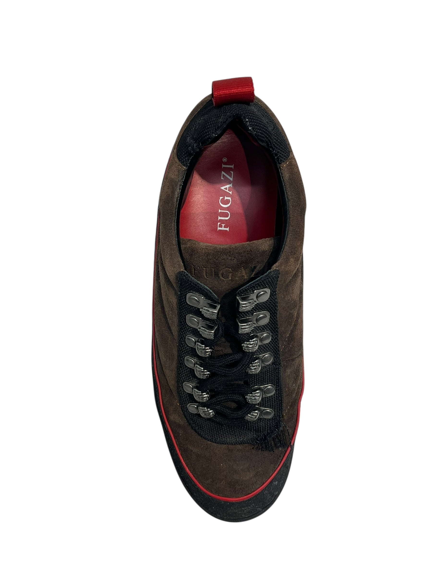 FUGAZI/vibram/Shoes/US 8/Suede/BRW/RED LINING view 3