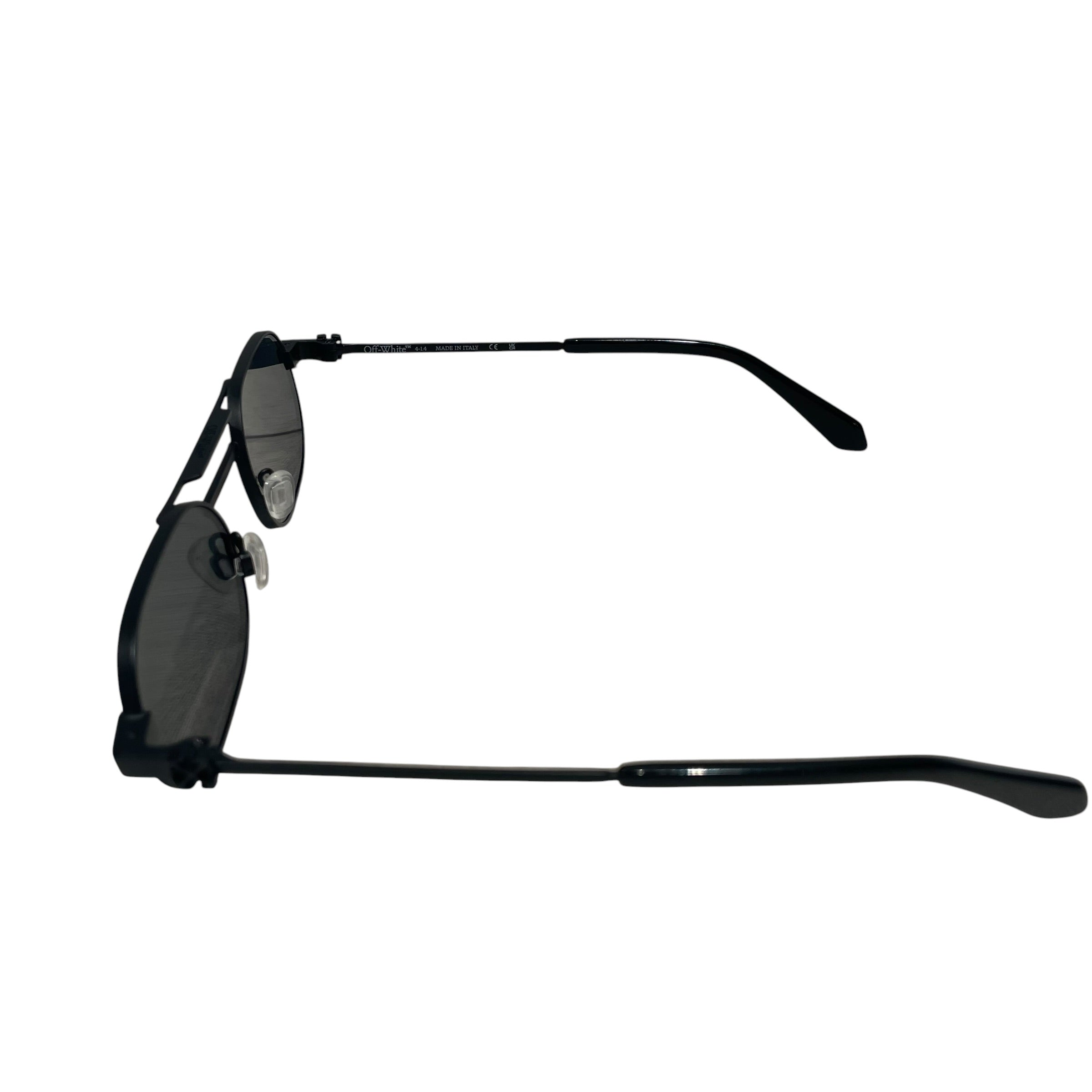 OFF-WHITE/Sunglasses/Celluloid/BLK/Vaiden view 3